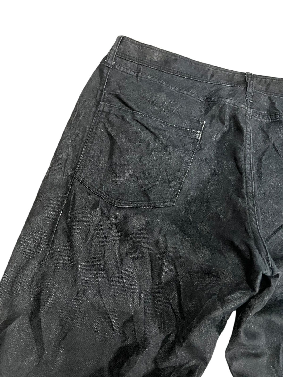 semanticdesign Semantic Design Black Punk Denim Pants Size US 33 - 13 Thumbnail
