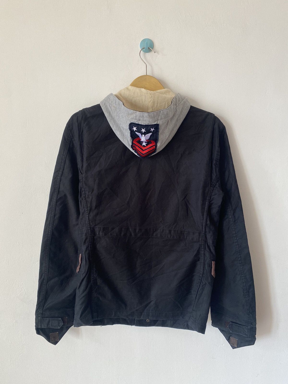 JACKROSE × Japanese Brand JACK ROSE Zipper Parka Jacket With Hoodie Size US XL / EU 56 / 4 - 7 Thumbnail