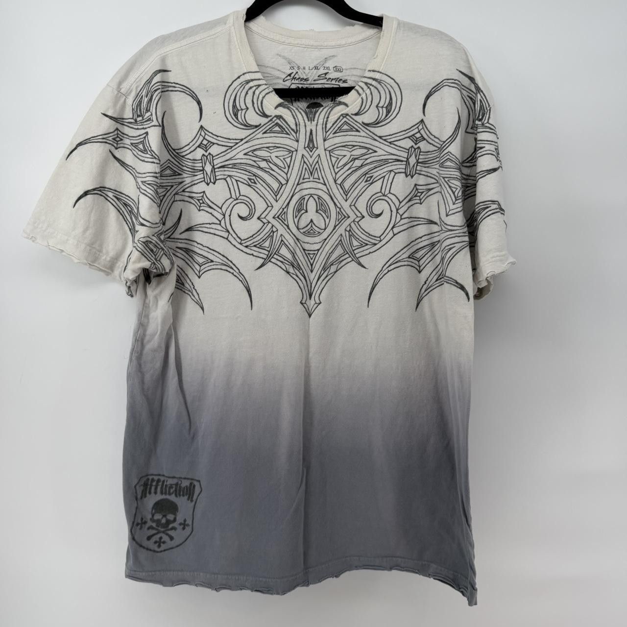 Affliction Affliction Chaos Series T-Shirt 3XL Skull Graphic MMA Tee Size US XXL / EU 58 / 5 - 1 Thumbnail