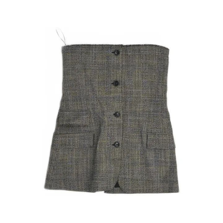 Gucci Gucci FW23 Checked Strapless Top-2507 Size M / US 6-8 / IT 42-44 - 8 Thumbnail