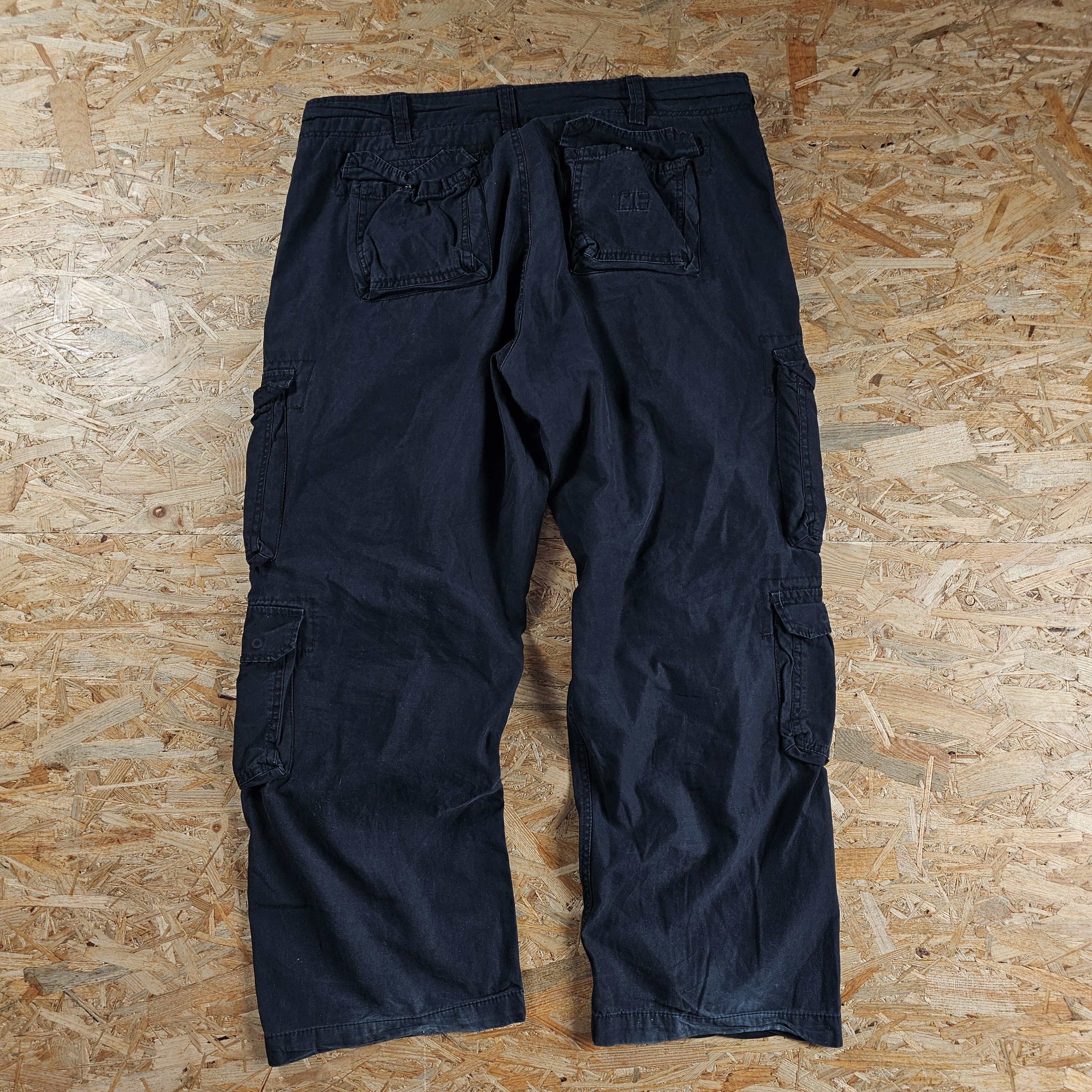 Japanese Brand × Vintage SURPLUS TEX UTILITY CARGO PANTS TROUSERS Y2K BAGGY Size US 42 / EU 58 - 6 Thumbnail