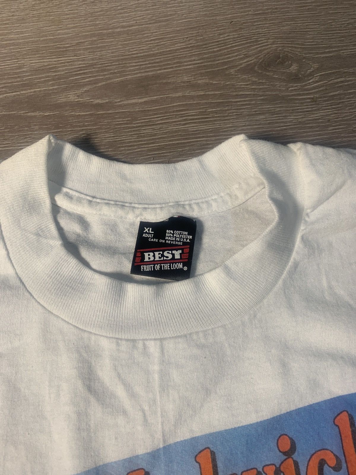 Fruit Of The Loom × NASCAR × Vintage Vintage Alan Kulwicki NASCAR T-Shirt 1995 Size US XL / EU 56 / 4 - 5 Thumbnail