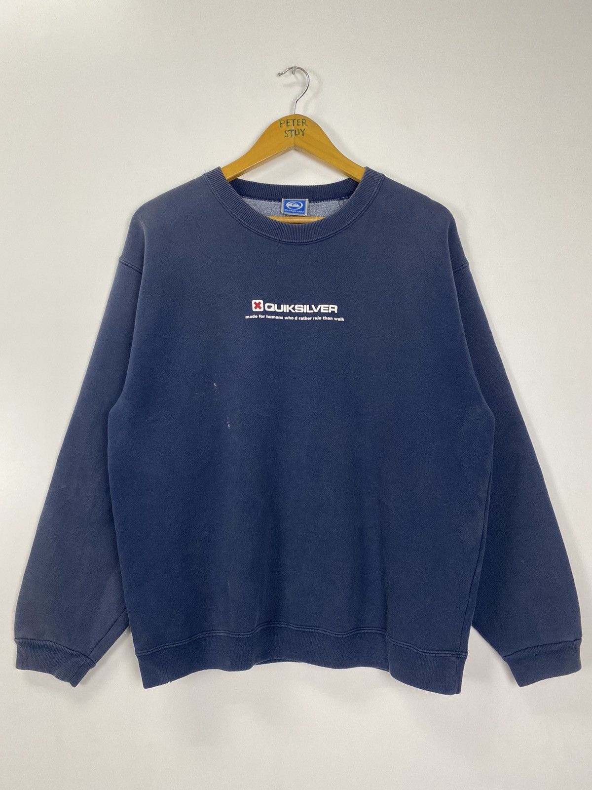 Quiksilver × Vintage Vintage Quiksilver big logo sweatshirt Size US L / EU 52-54 / 3 - 3 Thumbnail