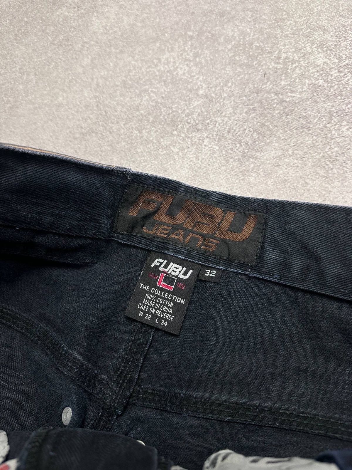 Fubu Vintage Fubu JNCO Style Rap Baggy Jeans Y2K 32 Size US 32 / EU 48 - 7 Thumbnail