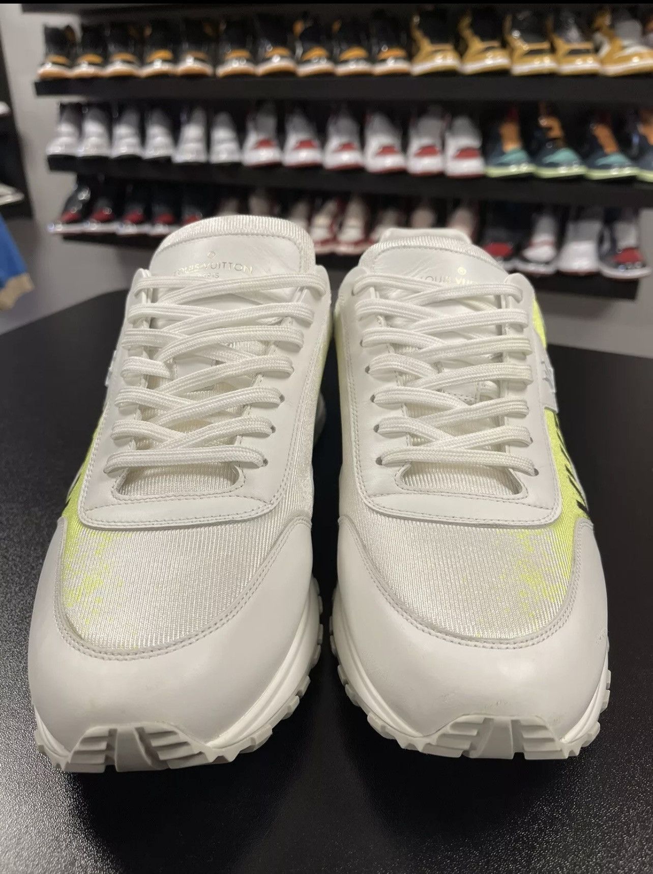 Louis Vuitton Size 10.5US/9.5LV - Louis Vuitton Run Away Sneaker Neon Size US 10.5 / EU 43-44 - 2 Thumbnail