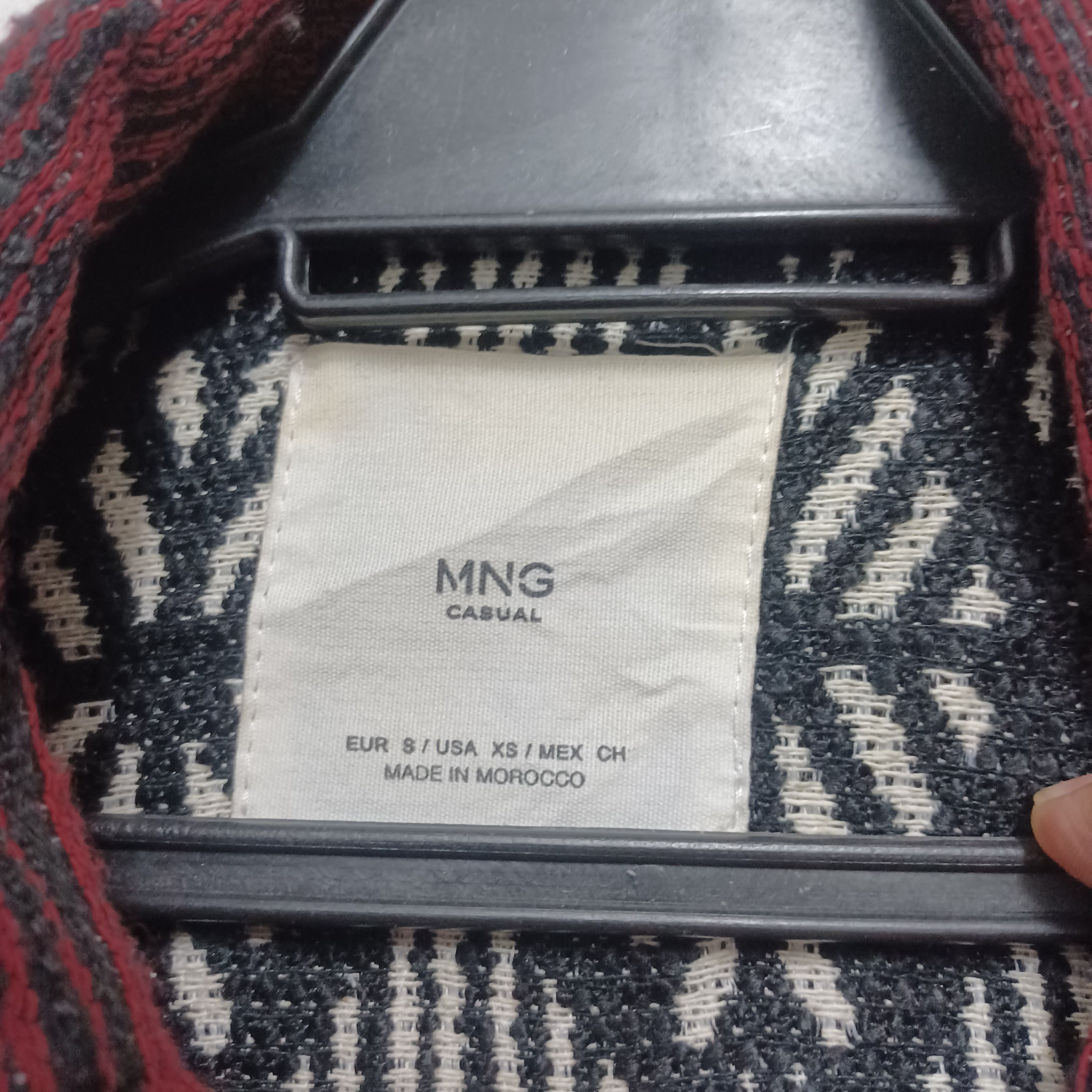 Mango × Native MNG Tribal Native Shacket Flannel Shirt Jacket Size S / US 4 / IT 40 - 5 Thumbnail