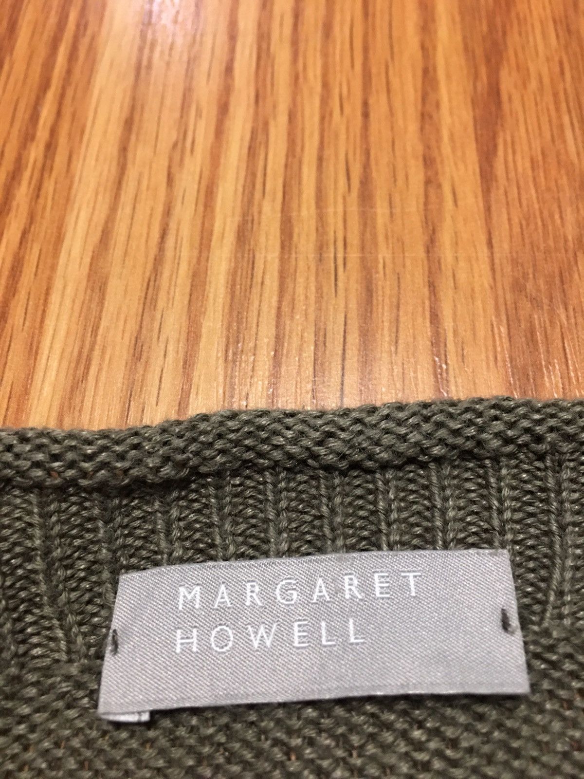 Margaret Howell Margaret Howell Linen Cotton Stripped Womens Sweater UK 14 Size L / US 10 / IT 46 - 8 Thumbnail