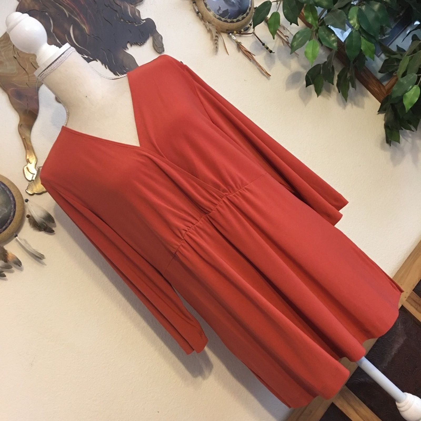 Other CSC Studio burnt orange easy care tunic top Size XL / US 12-14 / IT 48-50 - 3 Thumbnail