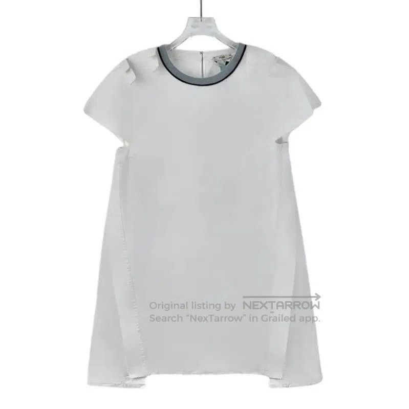 Fendi Fendi White Women's Dress Size S . Size S / US 4 / IT 40 - 1 Thumbnail