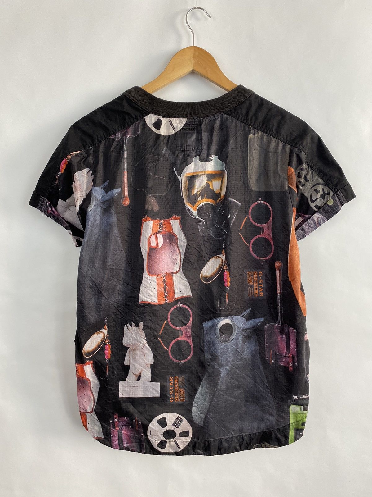 G-Star G Star Raw Nylon BDSM women t-shirt Y2K cw21 hype rare retro Size S / US 4 / IT 40 - 8 Thumbnail