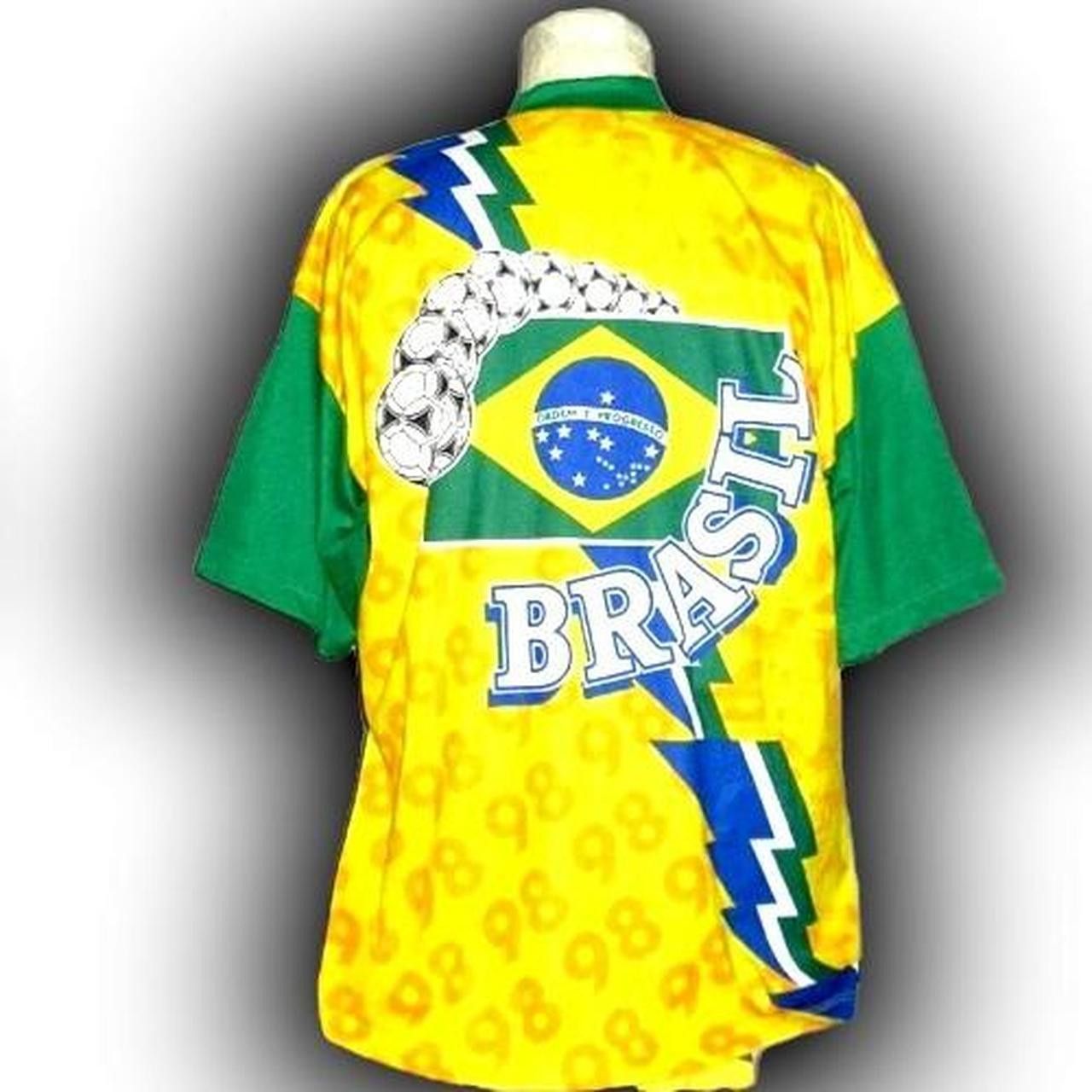 Other Fc Brazil 1998 1999 Icon Nostalgia Fan Shirt Jersey Size US XL / EU 56 / 4 - 2 Thumbnail