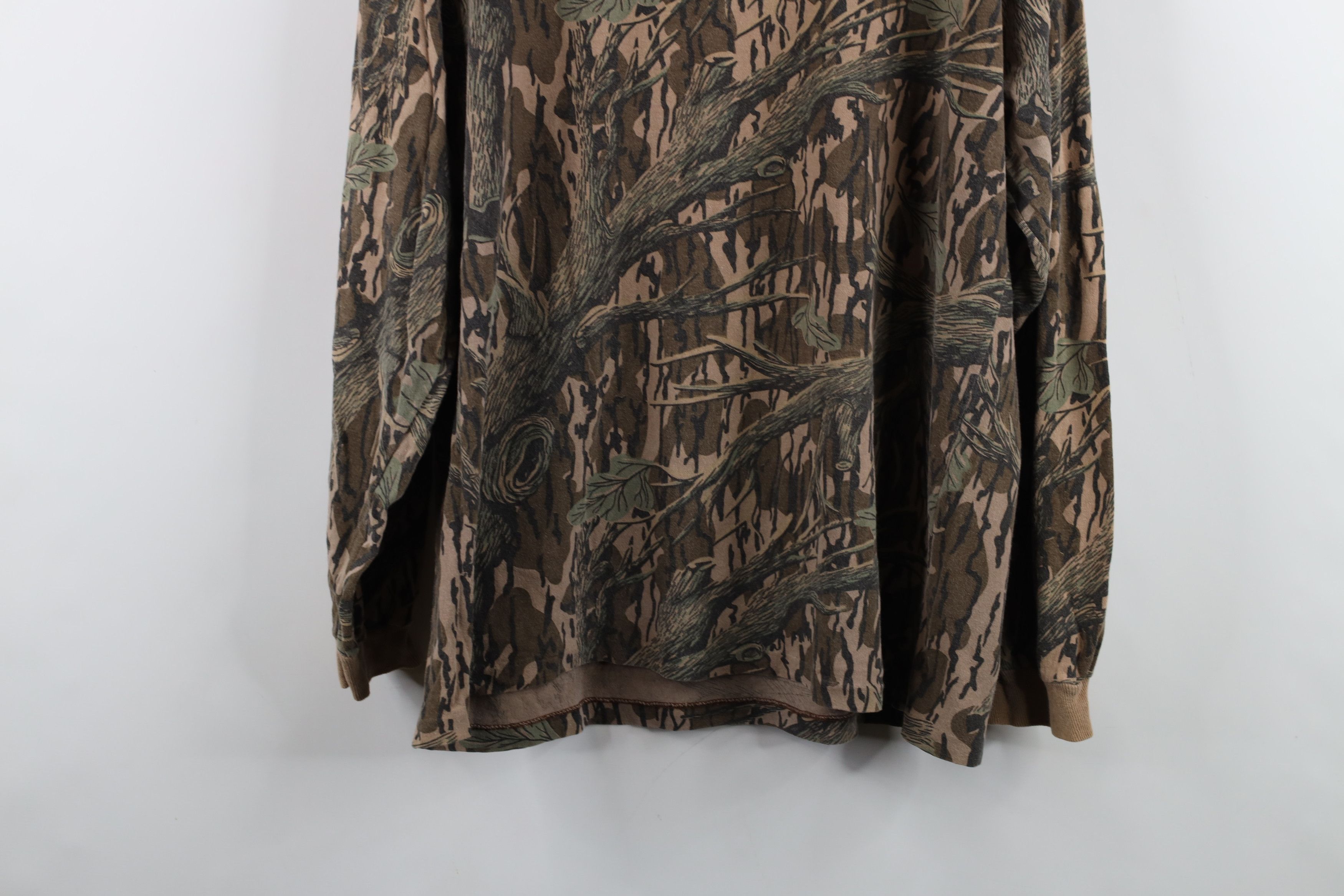 Vintage Vintage 90s Streetwear Mossy Oak Long Sleeve T-Shirt USA Size US XL / EU 56 / 4 - 11 Thumbnail