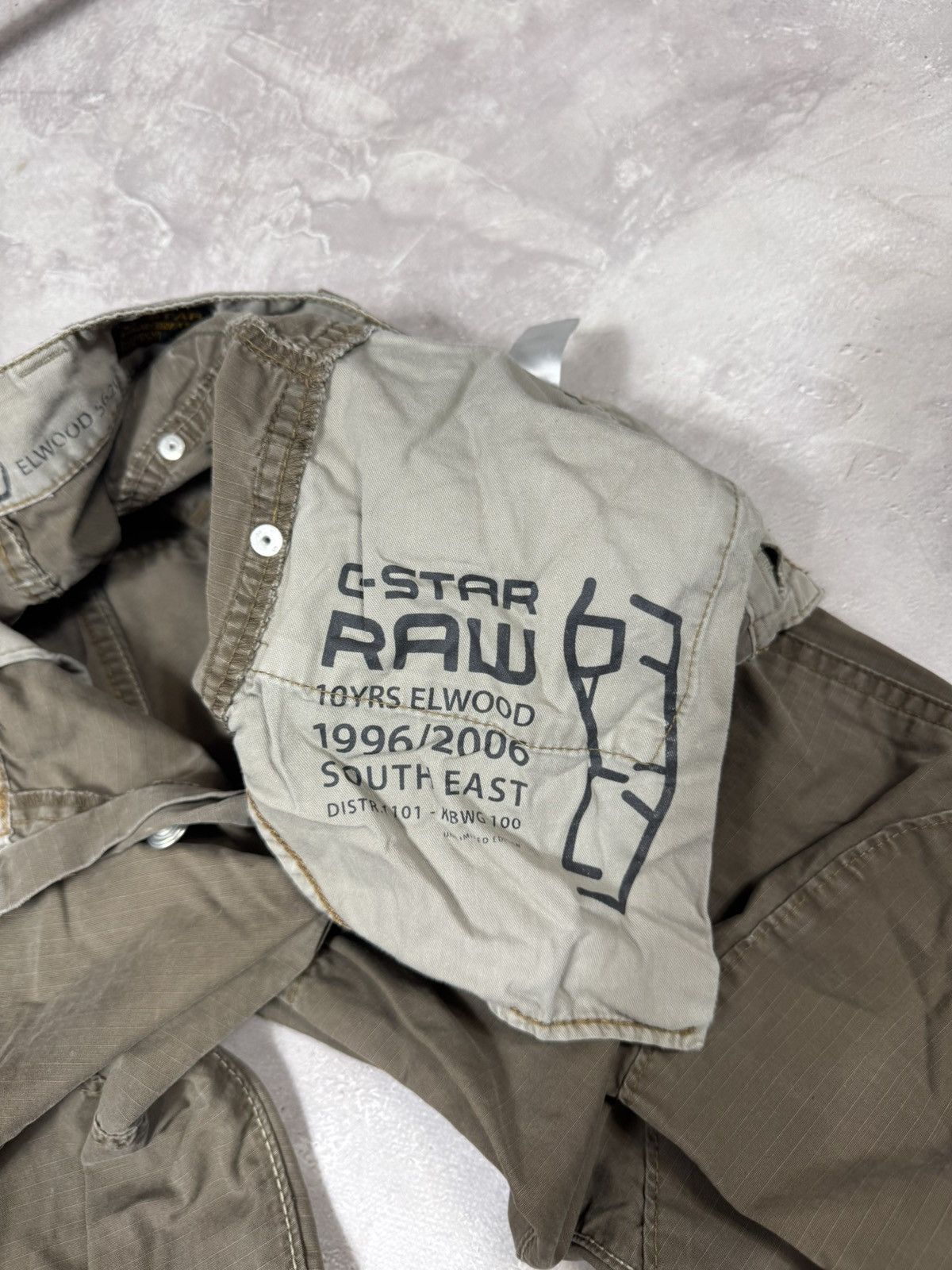 G-Star Vintage G-Star Raw 96 Buckleback Elwood Pants Size US 30 / EU 46 - 13 Thumbnail