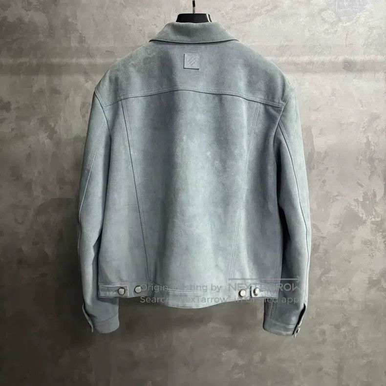 Louis Vuitton Louis Vuitton 25 Latest Blue Suede Leather Truck Solid Lon Size US L / EU 52-54 / 3 - 5 Thumbnail