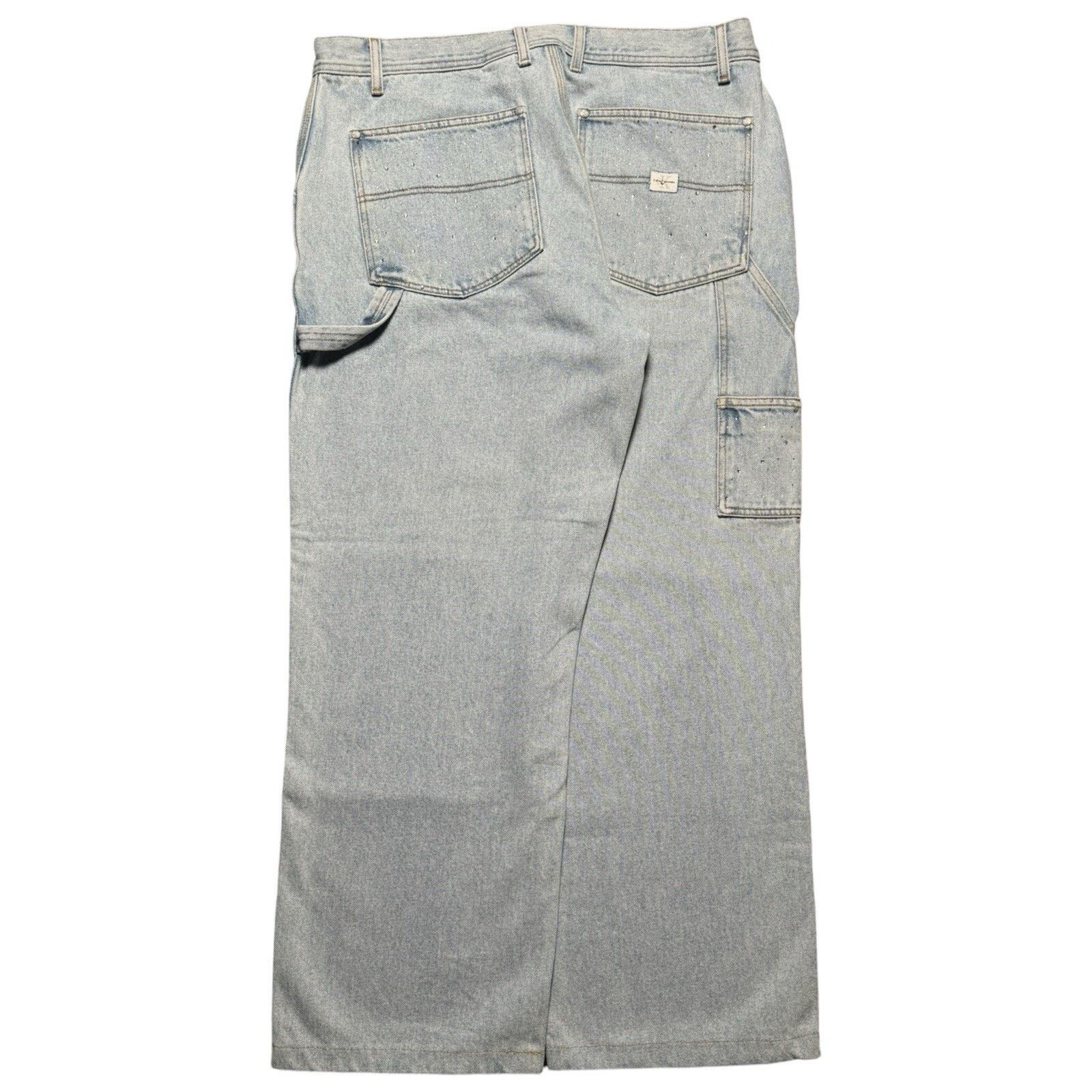 Calvin Klein Vintage Y2K Calvin Klein Light Wah Carpenter Jeans Size US 36 / EU 52 - 1 Thumbnail