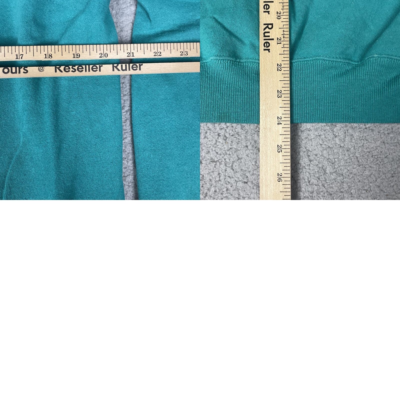 Hanes VINTAGE Hanes Sweatshirt Adult L Crew Neck Green Distressed Logo Graphic 80s 90s Retro Vintage Mens Size US L / EU 52-54 / 3 - 8 Thumbnail