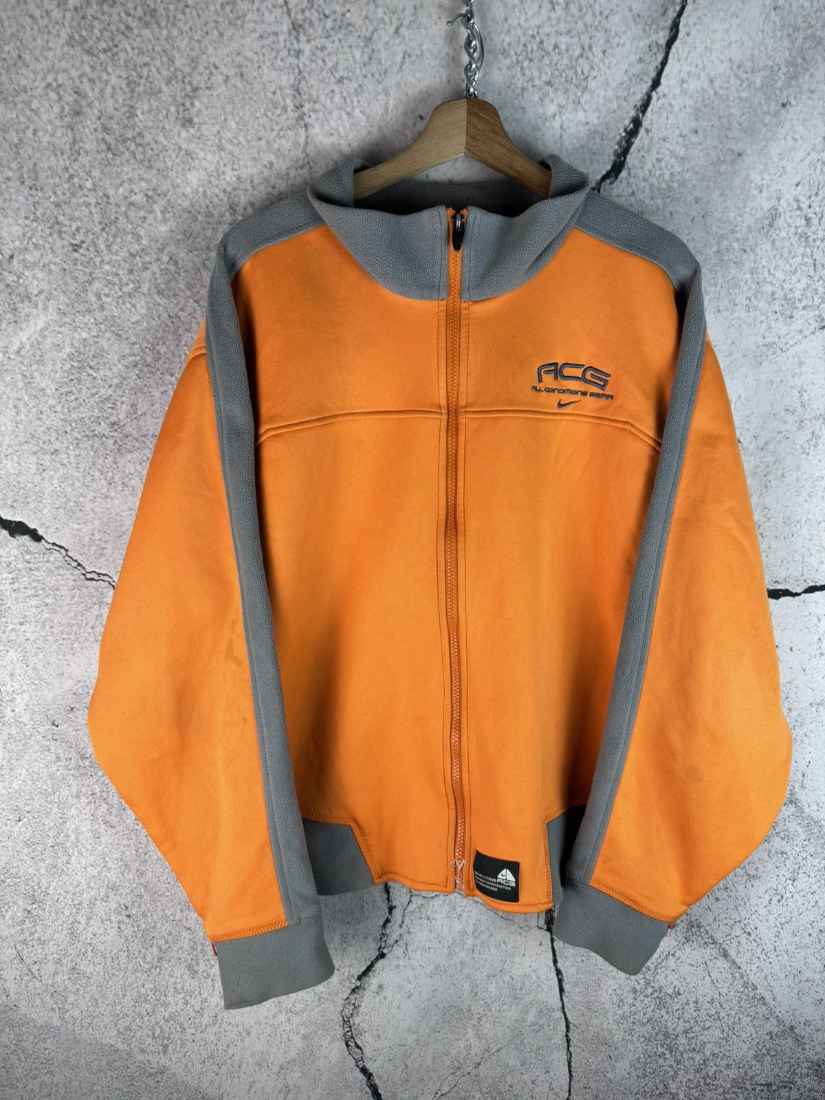 Nike ACG Vintage Nike ACG zip fleece japan Size US L / EU 52-54 / 3 - 1 Thumbnail