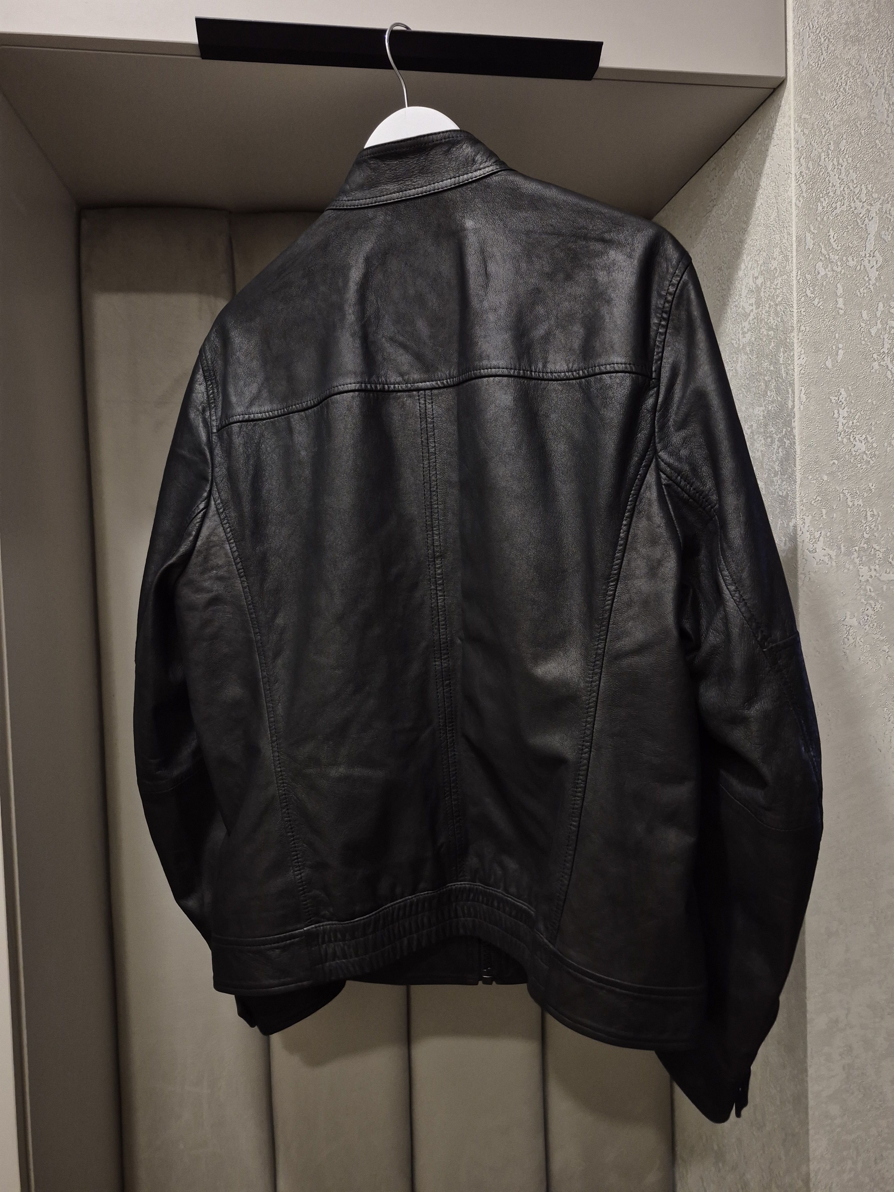Hugo Boss BOSS men leather jacket Size US L / EU 52-54 / 3 - 2 Thumbnail