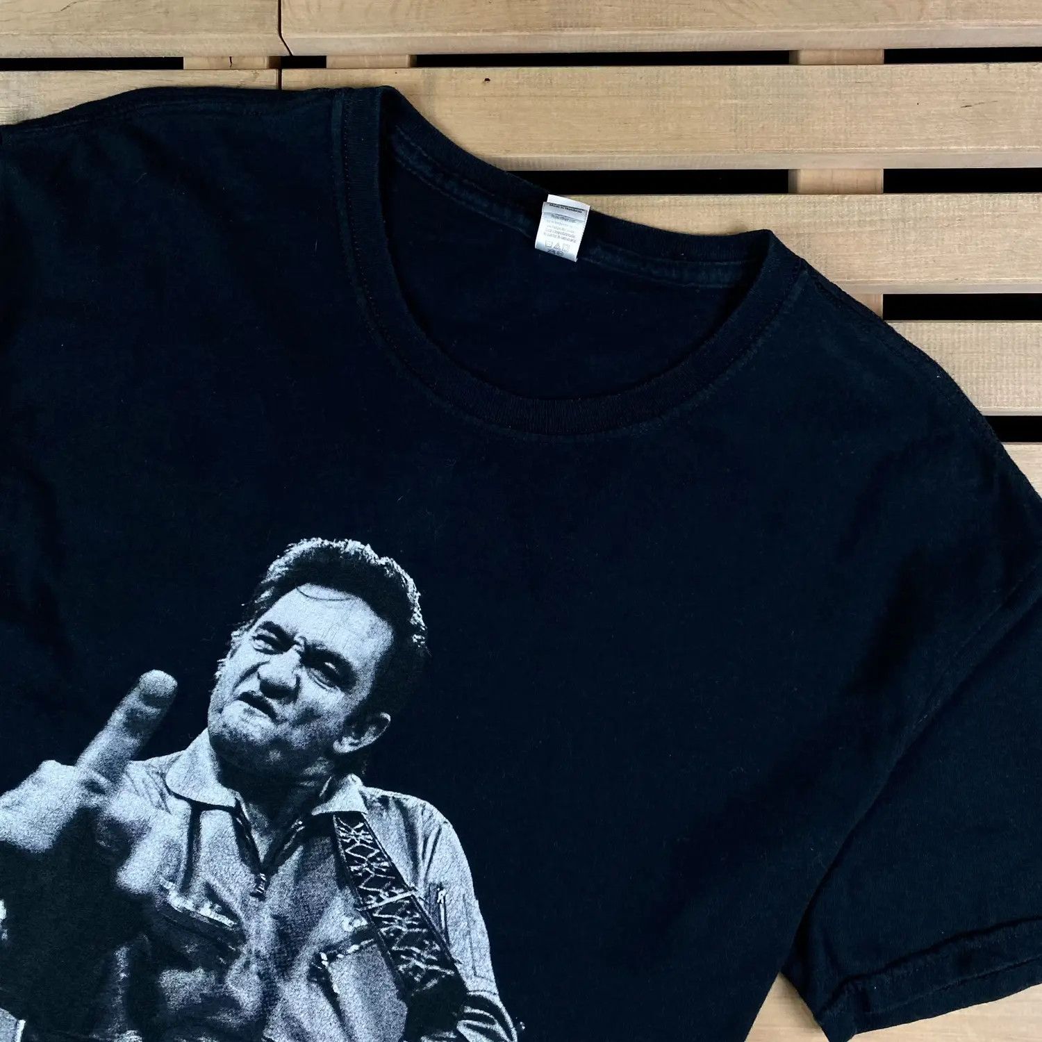 Band Tees Mens Vintage T Shirt Johnny Cash Size L 2009 Size US L / EU 52-54 / 3 - 2 Thumbnail