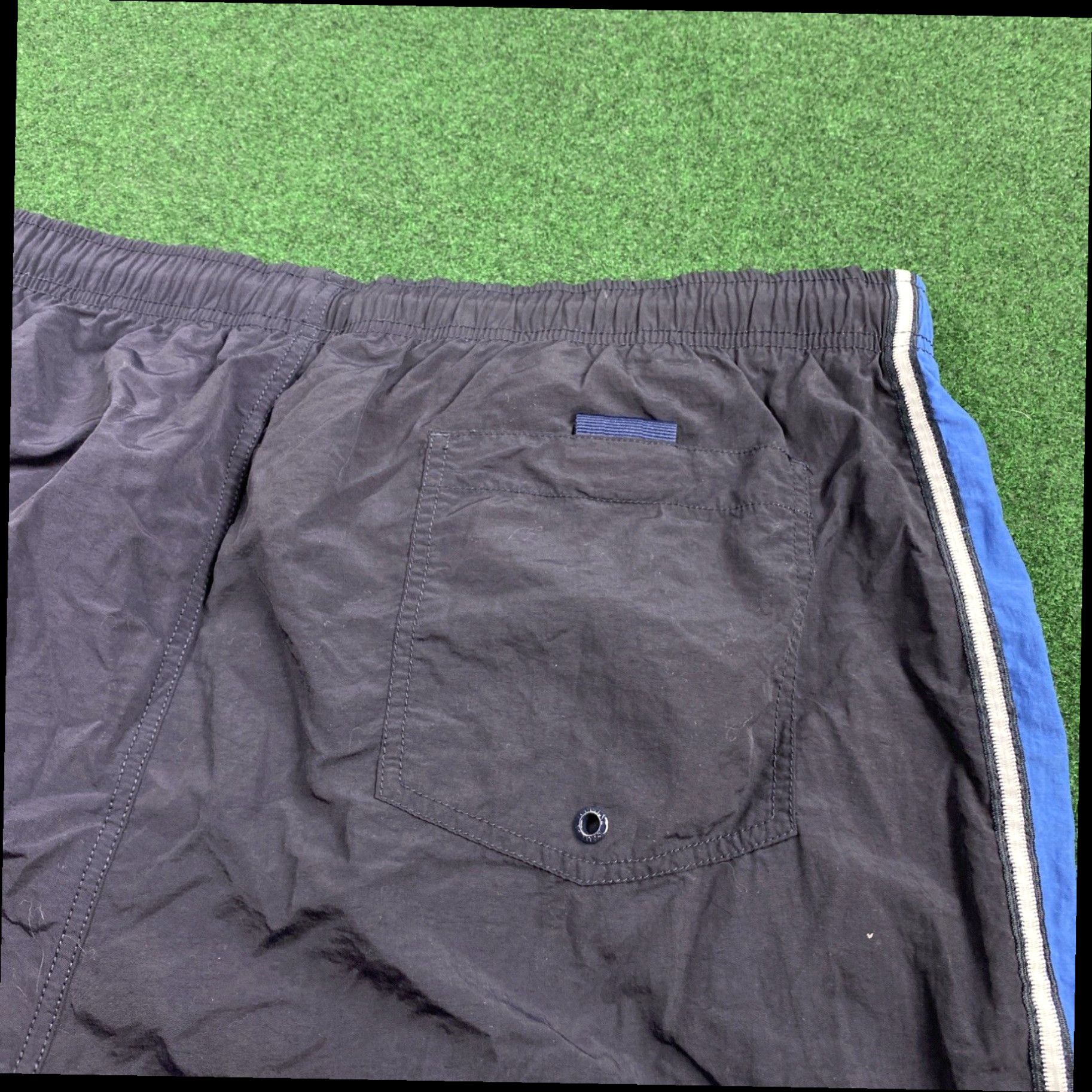 Nautica Nautica Mens XL Swim Trunks Board Shorts Mesh Liner Blue White Sailboat Print Size US 36 / EU 52 - 7 Thumbnail