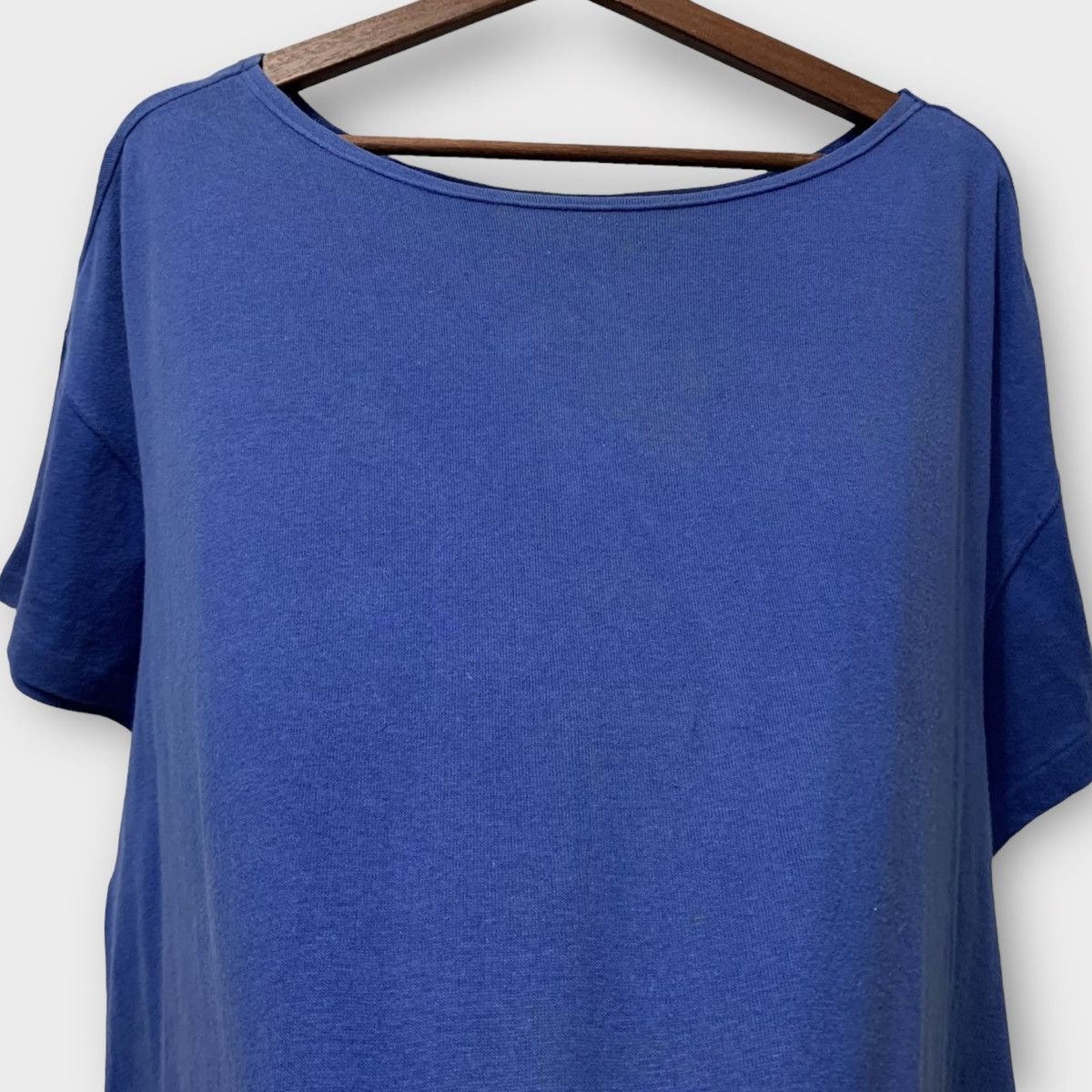 Issey Miyake 80s ISSEY MIYAKE PUNK GRAPHIC TSHIRT ASYMMETRIC BIG LOGO Size US XXL / EU 58 / 5 - 4 Thumbnail