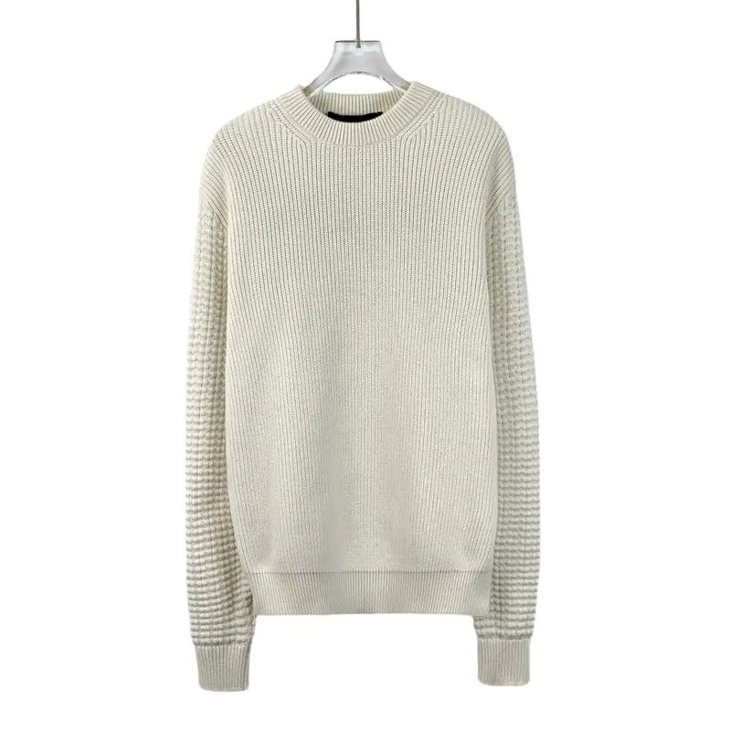 Louis Vuitton Louis Vuitton Women's Knitted Sweater in Off-White 0089 Size XS / US 0-2 / IT 36-38 - 1 Thumbnail