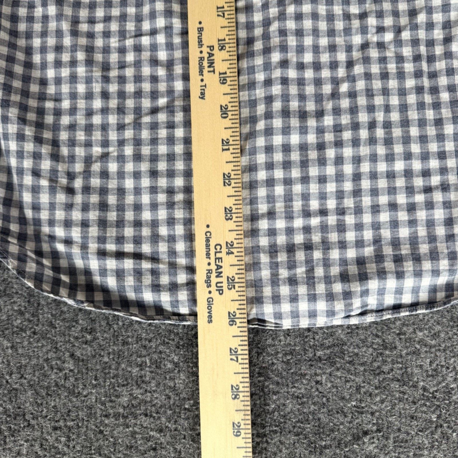 Rag & Bone Rag & Bone Mens Slim Fit Gingham Button Up Shirt Small Blue Size US S / EU 44-46 / 1 - 7 Thumbnail