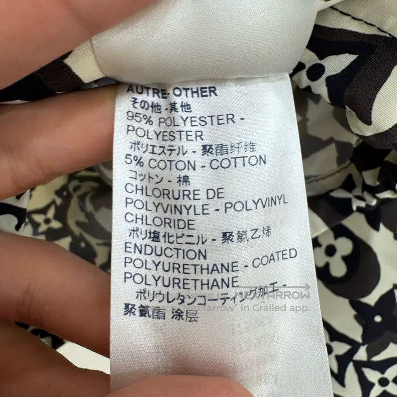 Louis Vuitton Louis Vuitton Black and white graffiti-covered assault jac Size XS / US 0-2 / IT 36-38 - 6 Thumbnail