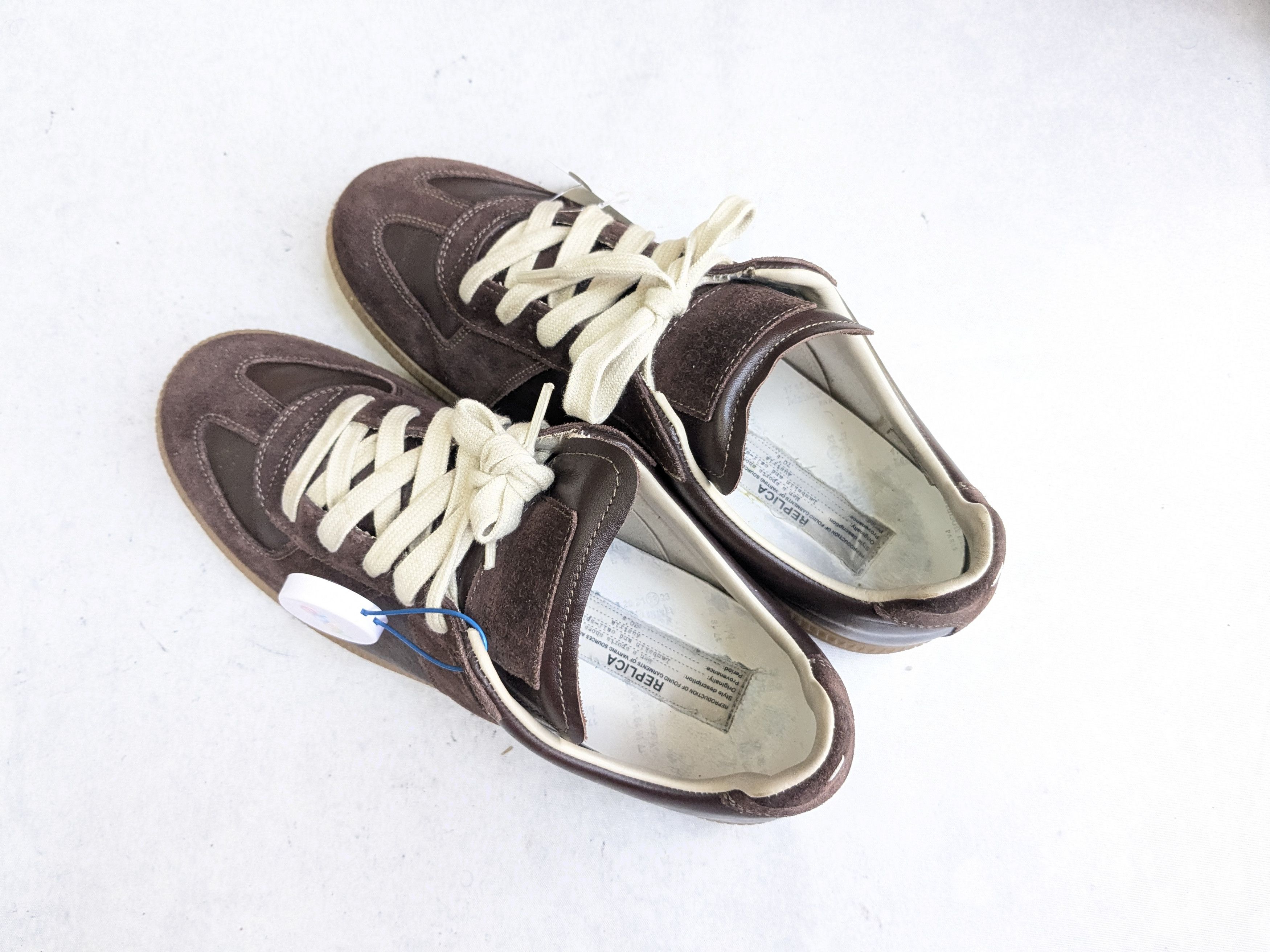 Maison Margiela Maison Margiela Replica GAT Brown 9 42 Low Tops Gum Size US 9 / EU 42 - 16 Thumbnail