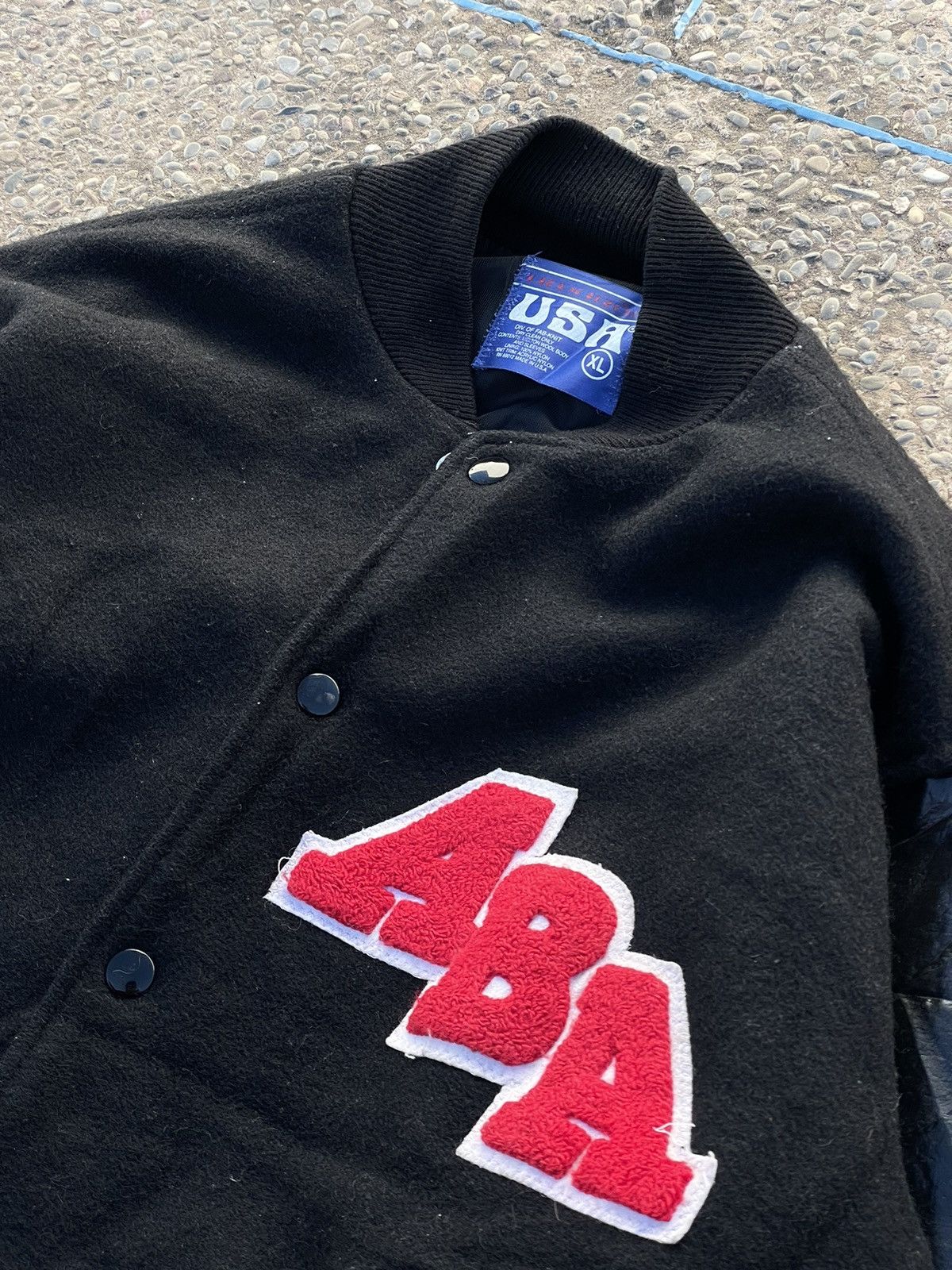Vintage Very Rare 1993 ABA BMX Racing Varsity Jacket Size US XL / EU 56 / 4 - 4 Thumbnail