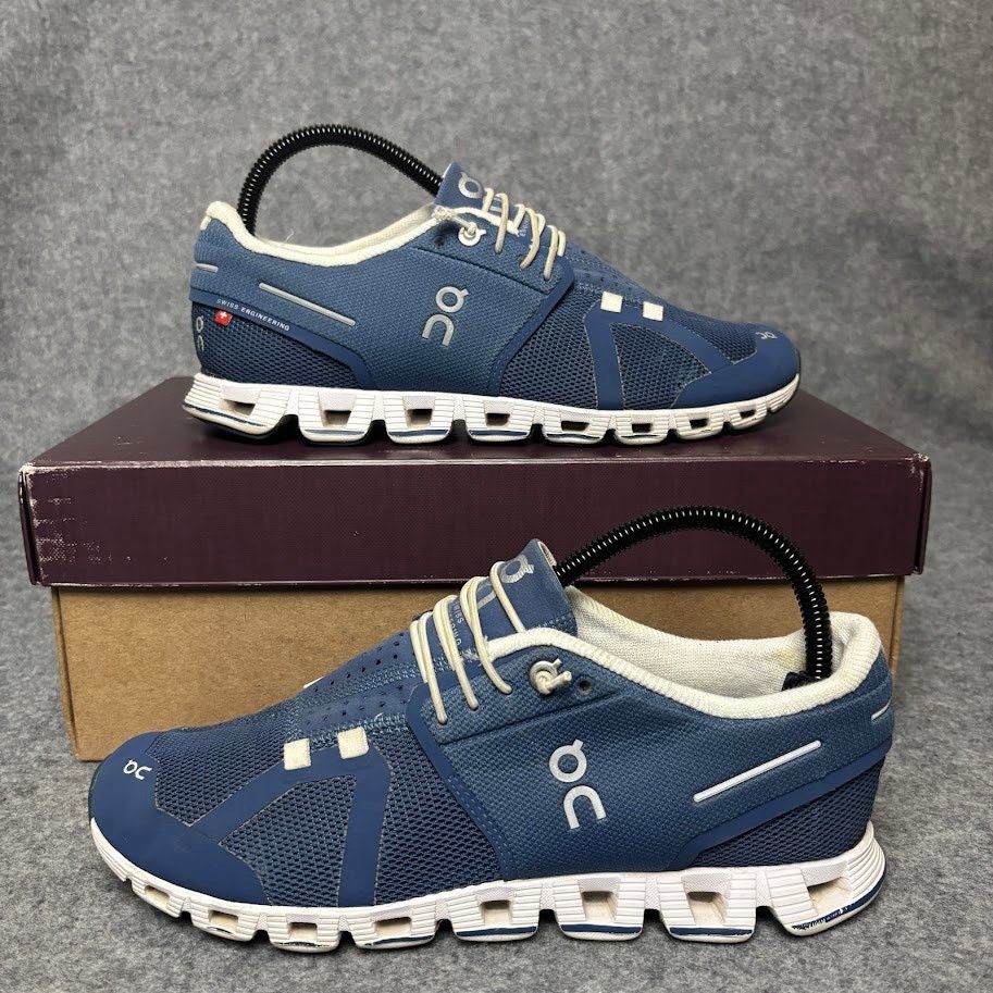 On On Cloud 5 Blue Athletic Training Running Shoes Women 8.5 US Size US 8.5 / IT 38.5 - 2 Thumbnail