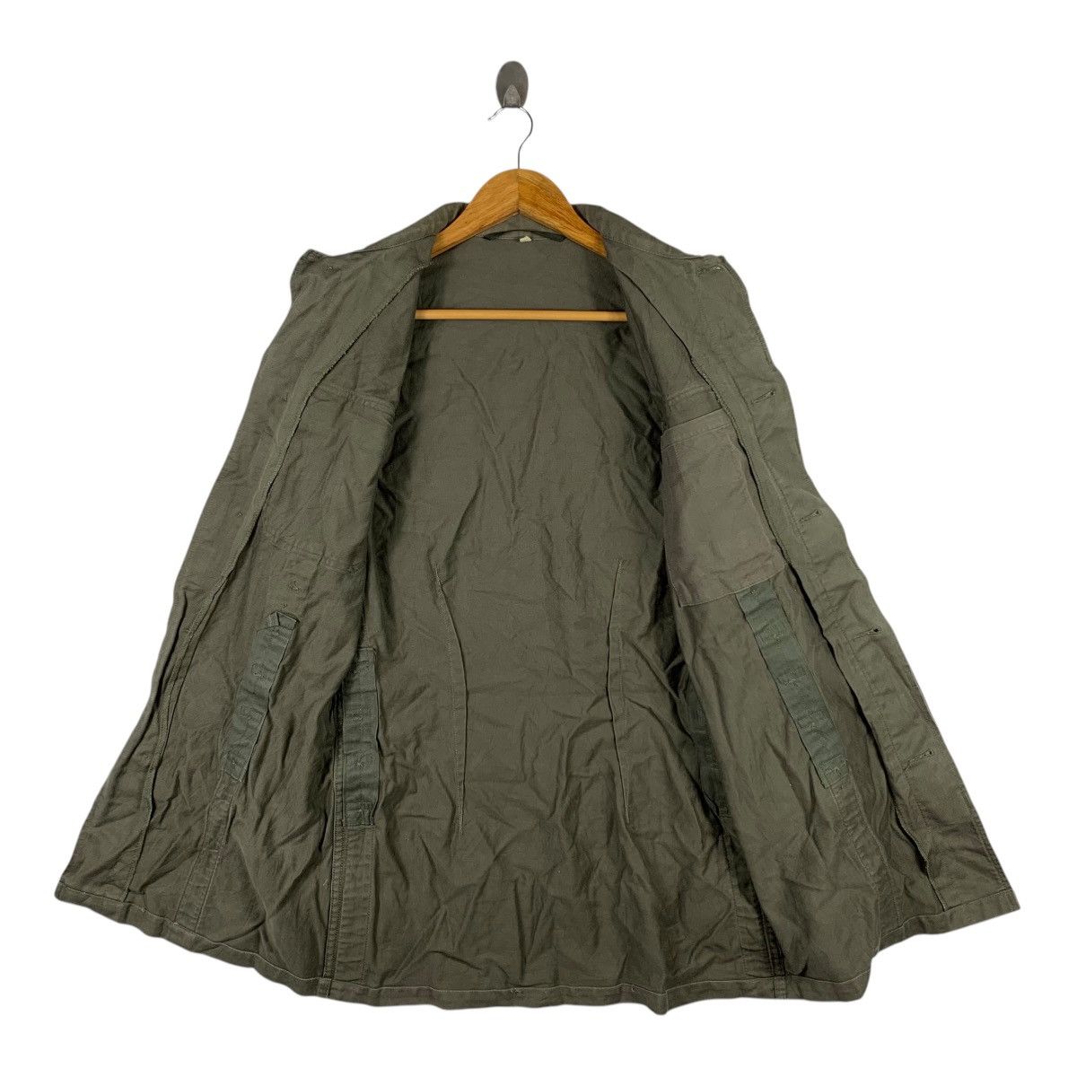 Vintage Vintage 80s GERMANY Kohler Gmbh Military Army Jacket Coat Size US M / EU 48-50 / 2 - 2 Thumbnail