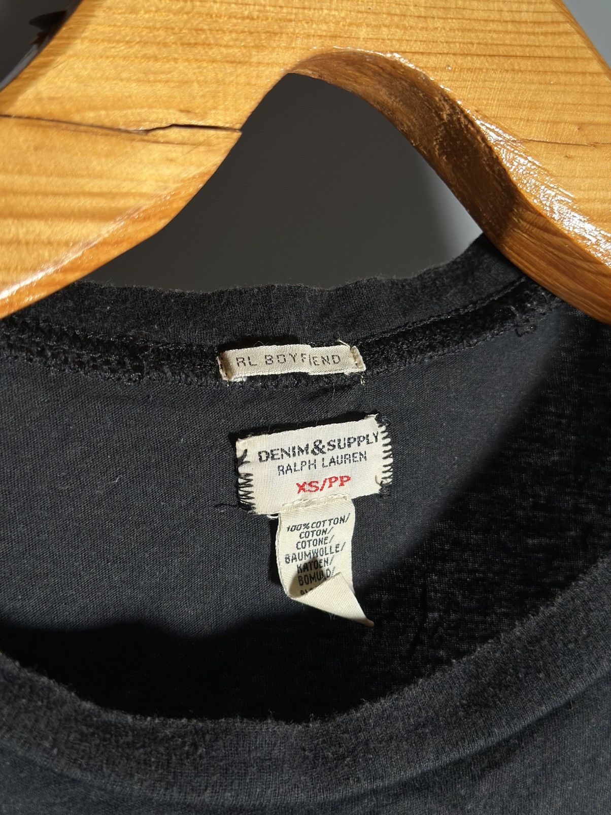 Polo Ralph Lauren Rl Boyfriend vintage t shirts black panthers🔥 Size XS / US 0-2 / IT 36-38 - 6 Thumbnail