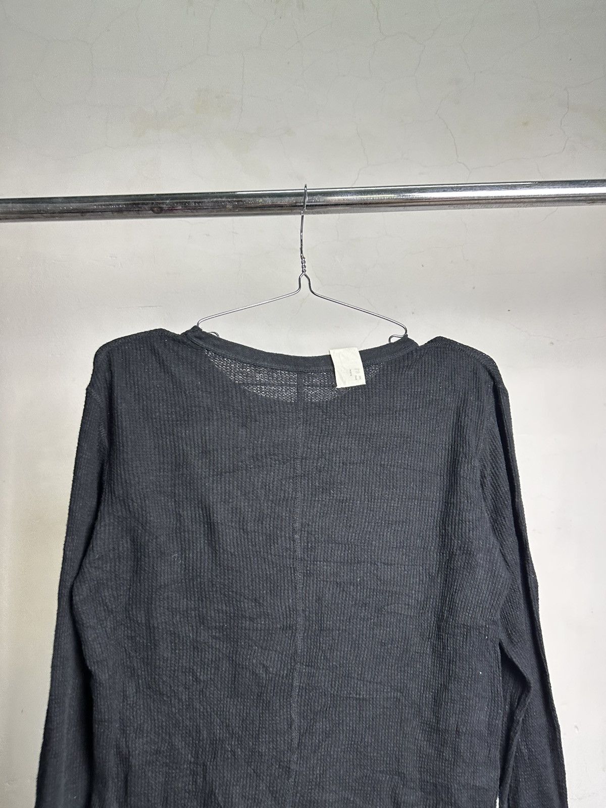 N.Hoolywood N.Hollywood Thermal Longsleeve Shirt Size US S / EU 44-46 / 1 - 8 Thumbnail