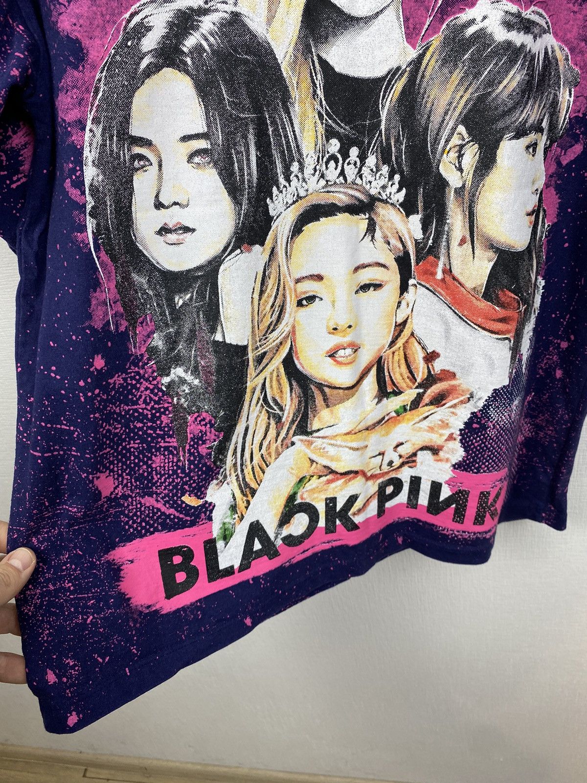 Band Tees Blackpink Korean Fullprinted Tee size M Size US M / EU 48-50 / 2 - 6 Thumbnail