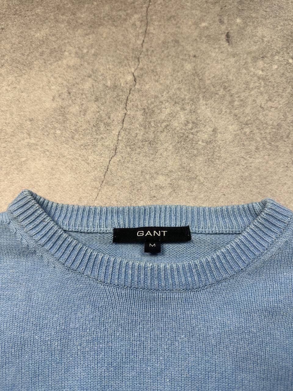 Gant Vintage Gant Sweater, Size M – Classic Light Blue Knit Size US M / EU 48-50 / 2 - 4 Thumbnail