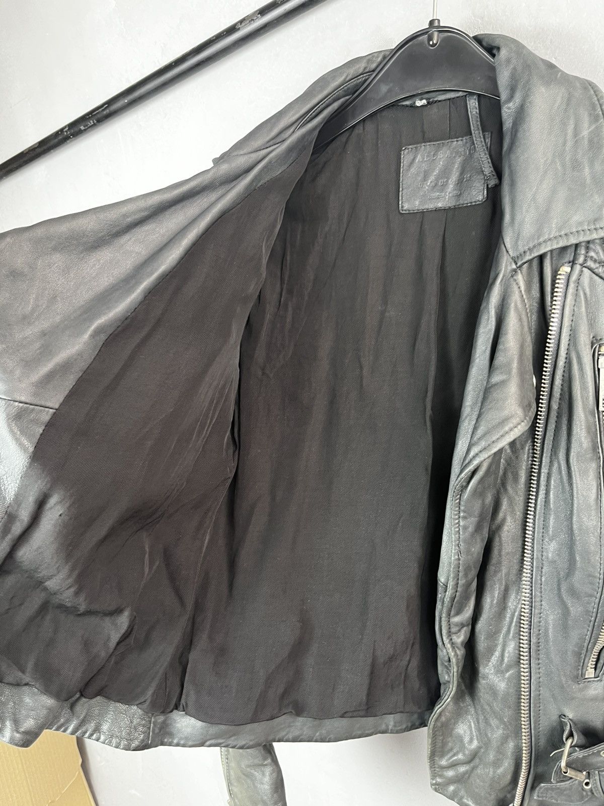 Allsaints Allsaints punk leather jacket size 38 Size M / US 6-8 / IT 42-44 - 19 Thumbnail