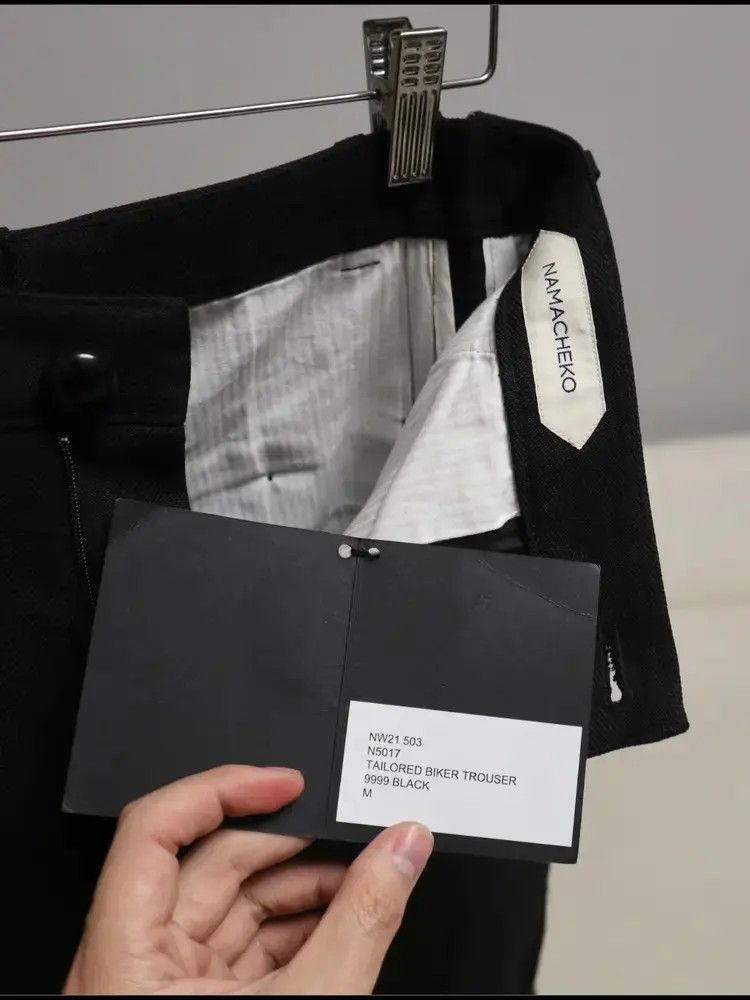 Namacheko Sz M Namacheko 21AW Runway Tailored Biker Trouser-2507 Size US 30 / EU 46 - 3 Thumbnail