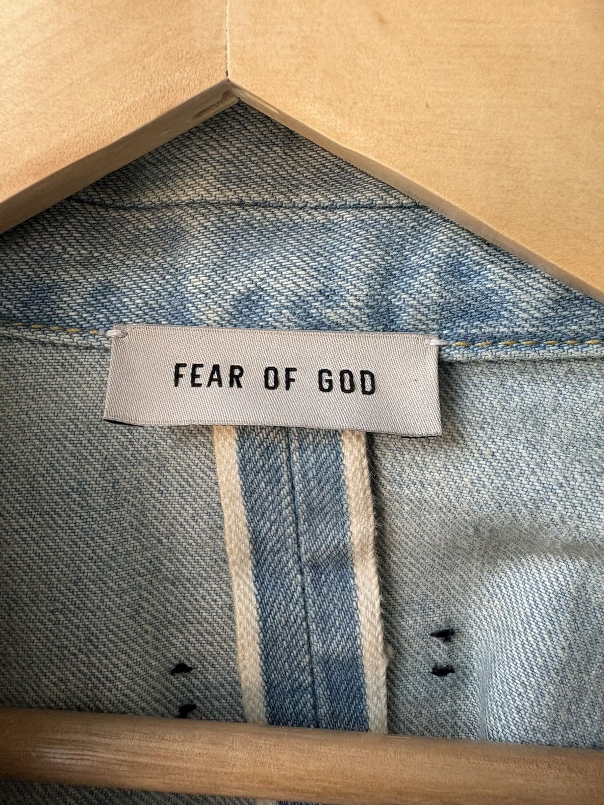 Fear of God Fear Of God Mainline Denim Blouson Size US XXL / EU 58 / 5 - 4 Thumbnail
