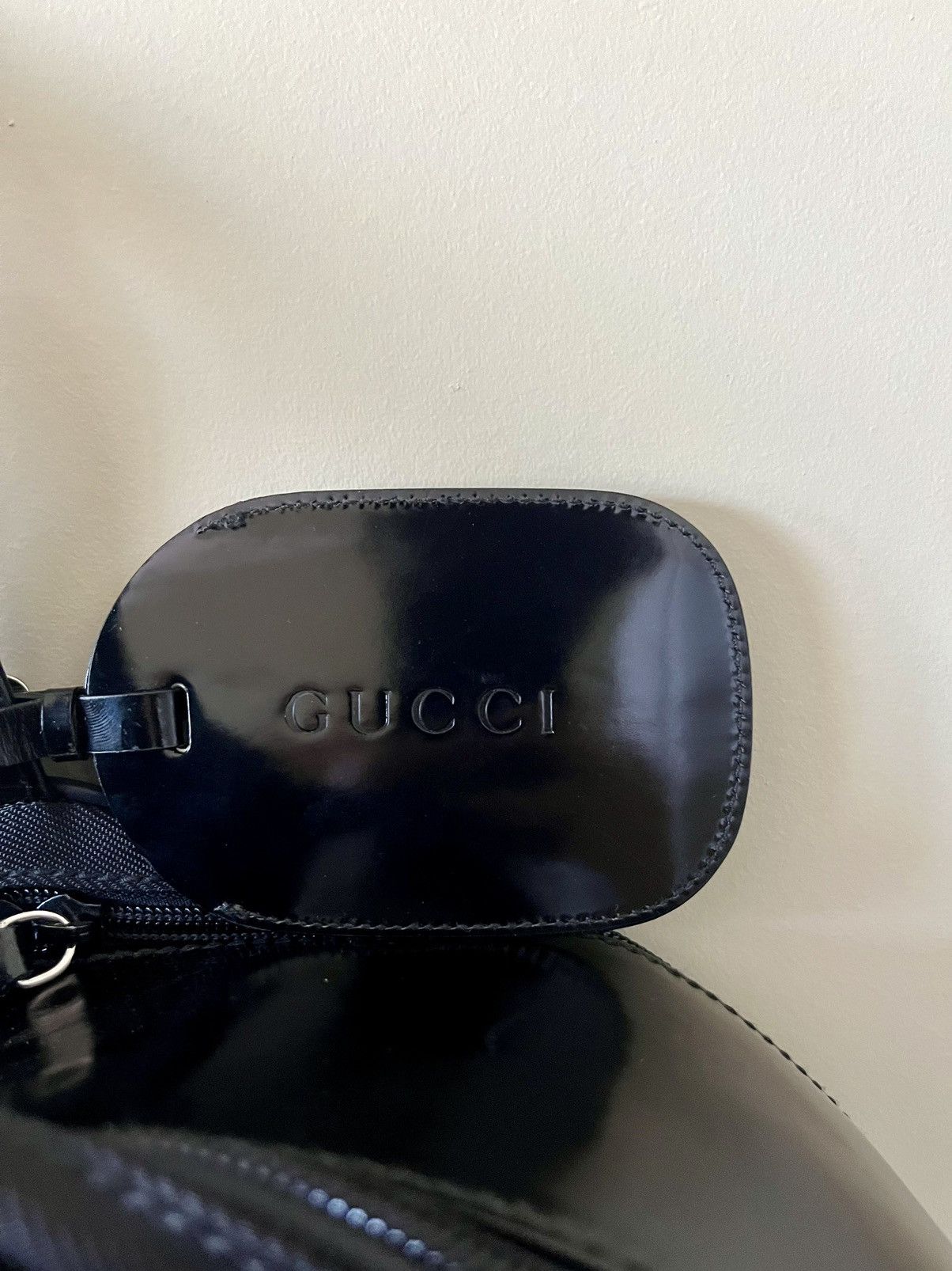Gucci Gucci Vintage Canvas Weekender Travel Bag Size ONE SIZE - 4 Thumbnail