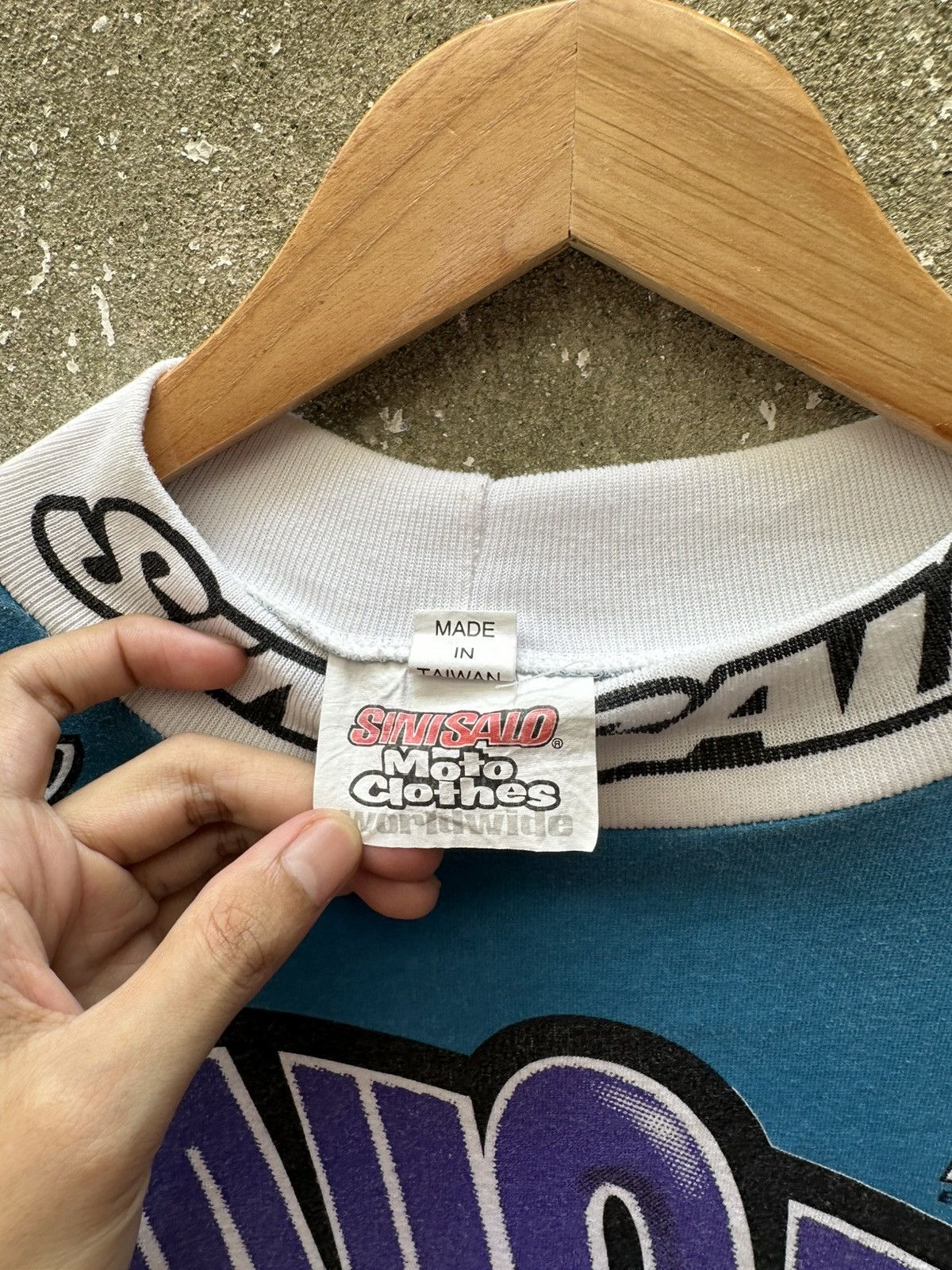 Sports Specialties Vintage 90's SINISALO Racing Motorcross LS Shirts Size US L / EU 52-54 / 3 - 5 Thumbnail