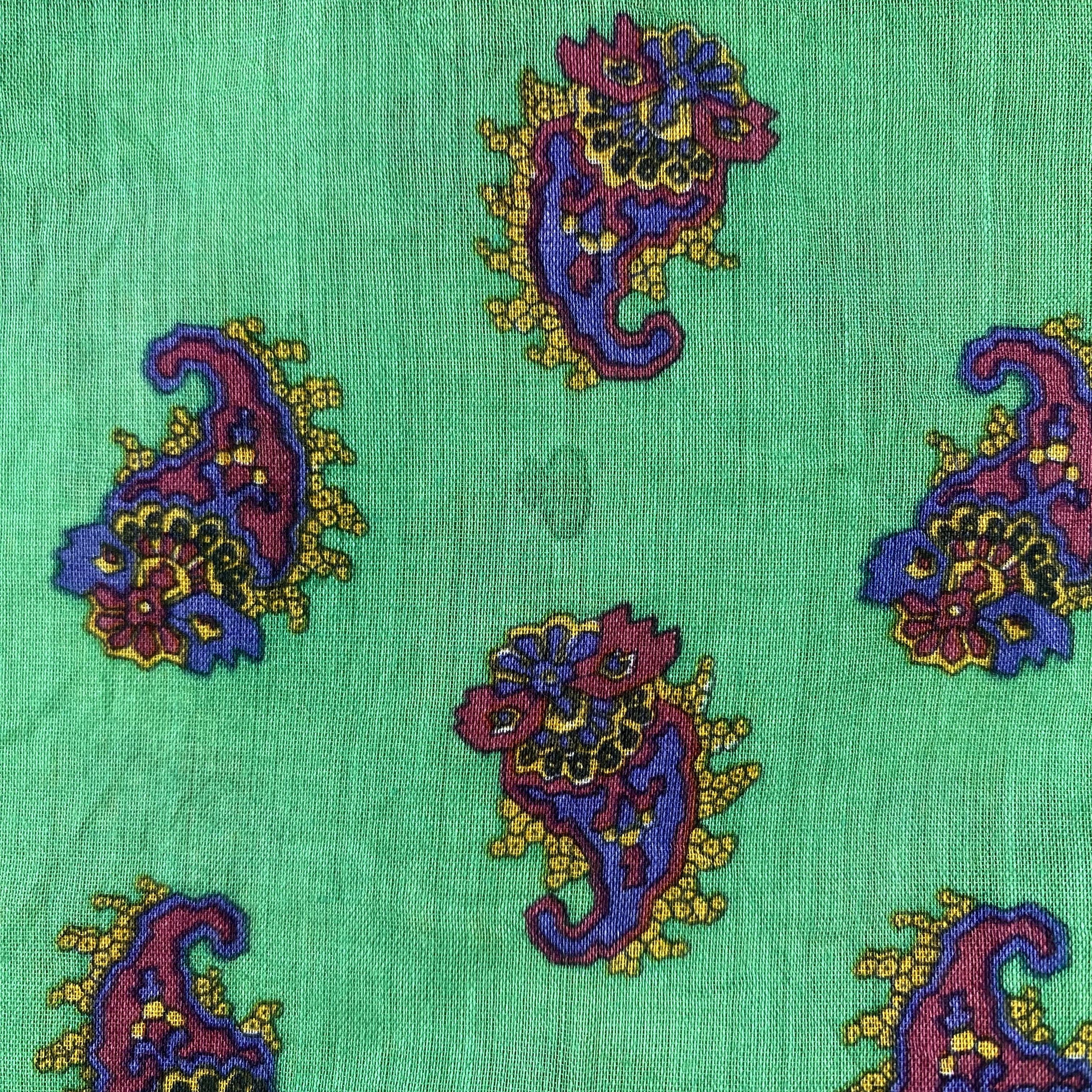 Kenzo × Vintage Kenzo Handkerchief/Neckerchief/Bandana HC910 Size ONE SIZE - 5 Thumbnail