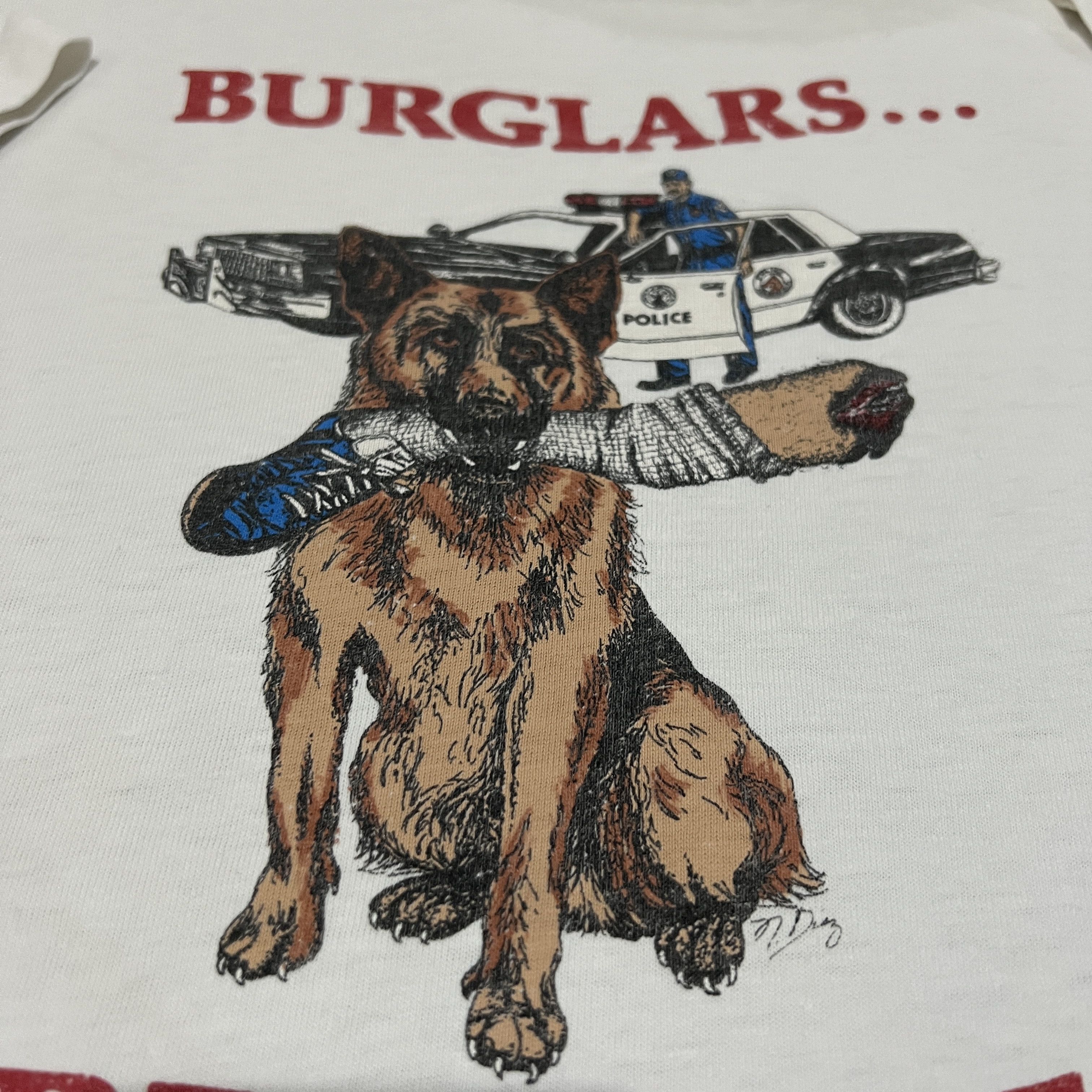 Police × Streetwear × Vintage Vintage 80s Burglars Breakfast Police × Streetwear × Vintage Vintage 80s Burglars Breakfast