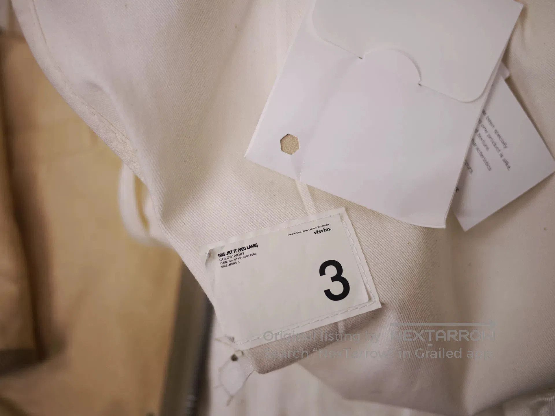 Visvim visvim iris jacket in ivory color. Size US M / EU 48-50 / 2 - 8 Thumbnail