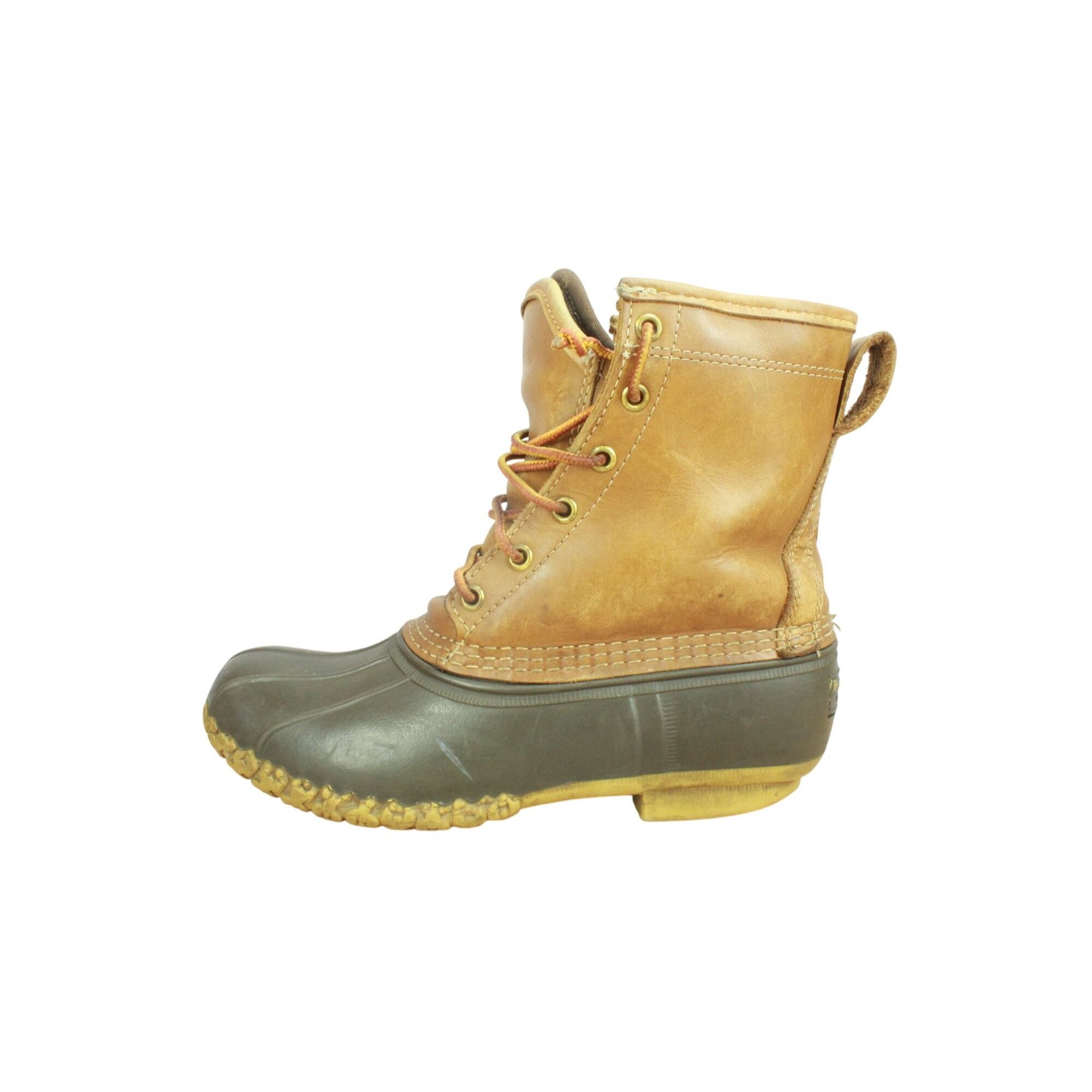 L.L. Bean LL Bean Women’s 8" Gore-Tex Insulated Brown Leather Boots Size US 7 / IT 37 - 1 Thumbnail