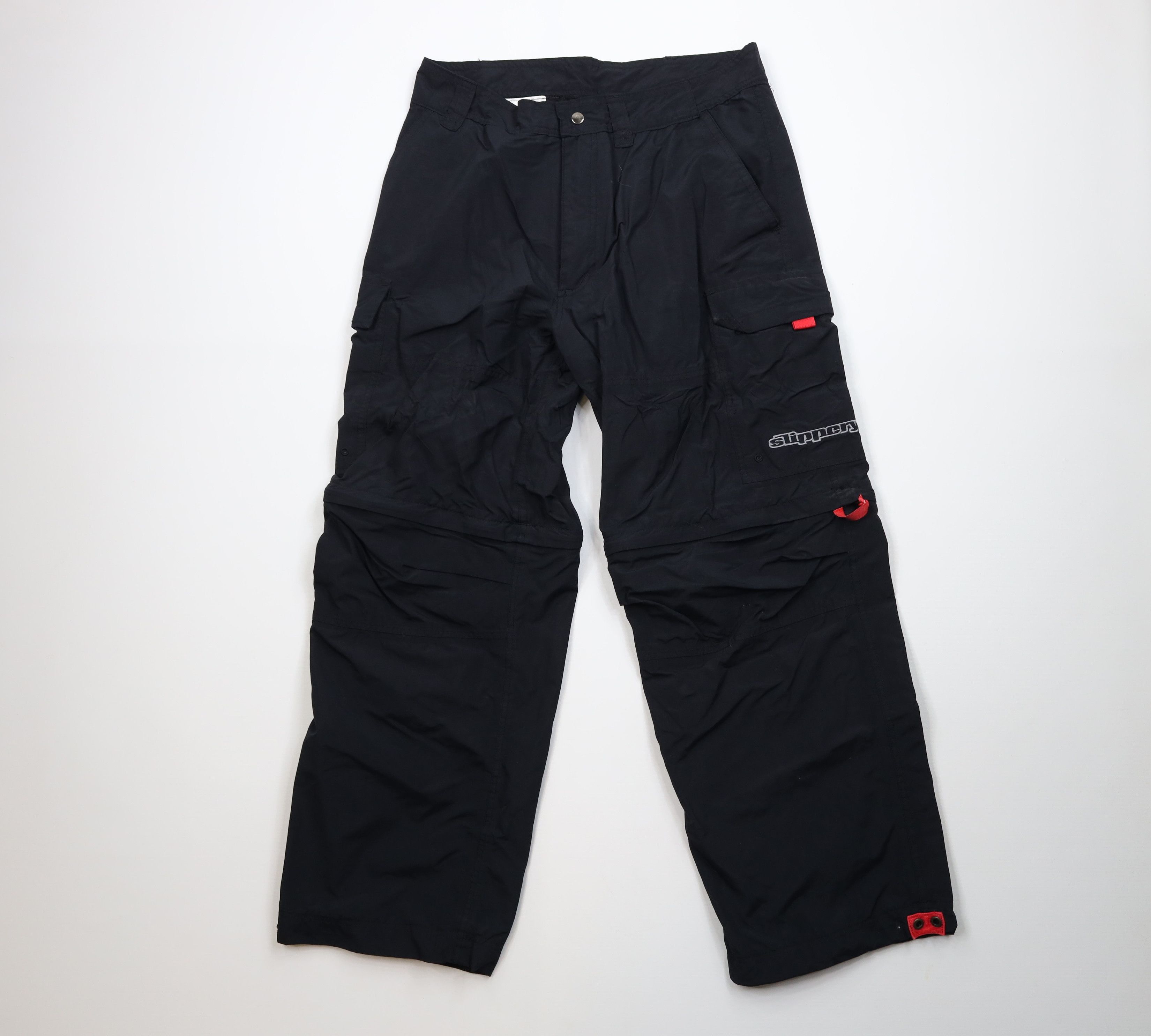Vintage Vintage Thor Racing Wide Leg Slippery Breaker Pants Shorts Size US 34 / EU 50 - 1 Thumbnail