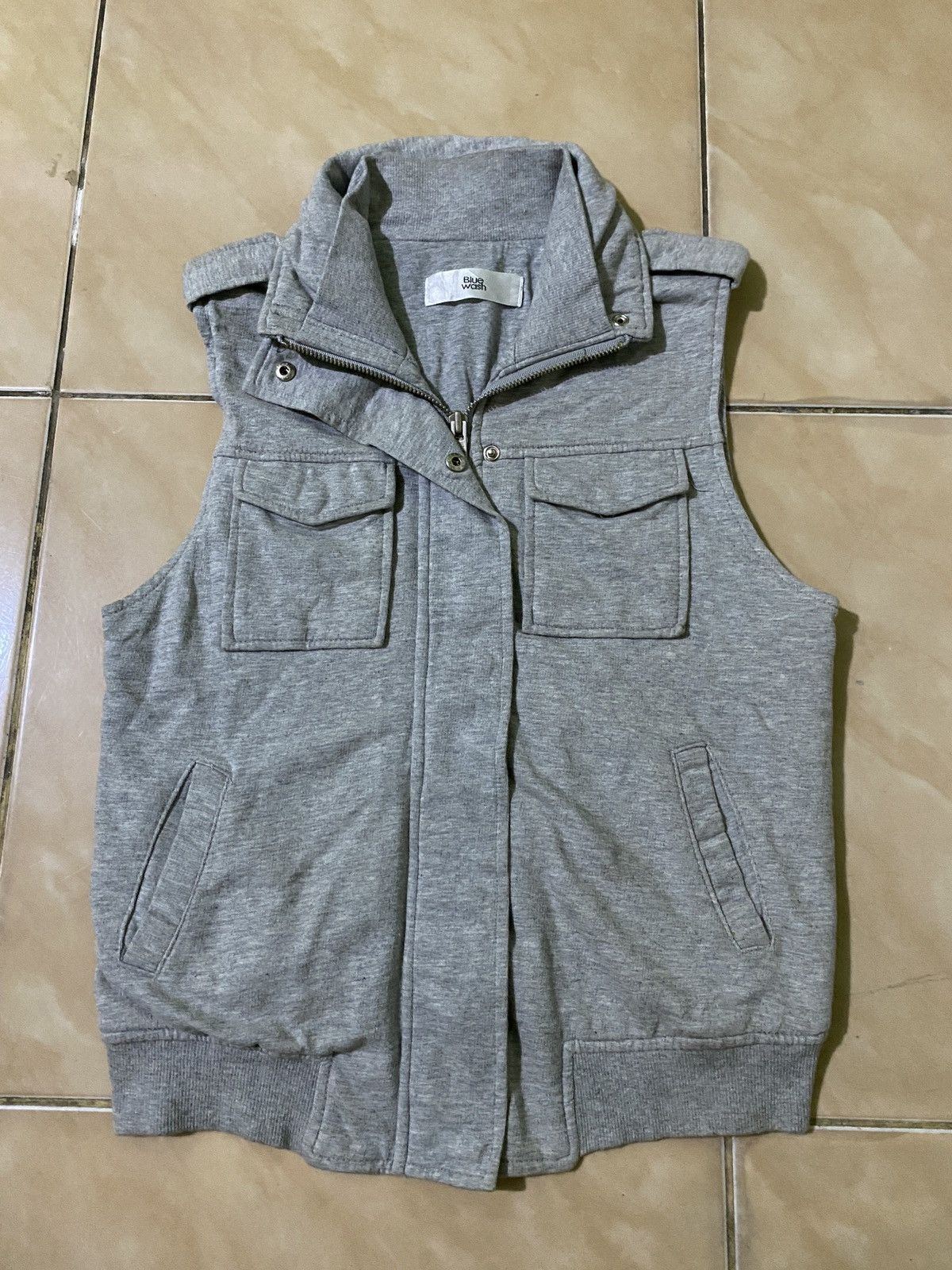 Yasuyuki Ishii VEST BLUEWASH AVANT GARDE STYLE Size US S / EU 44-46 / 1 - 4 Thumbnail