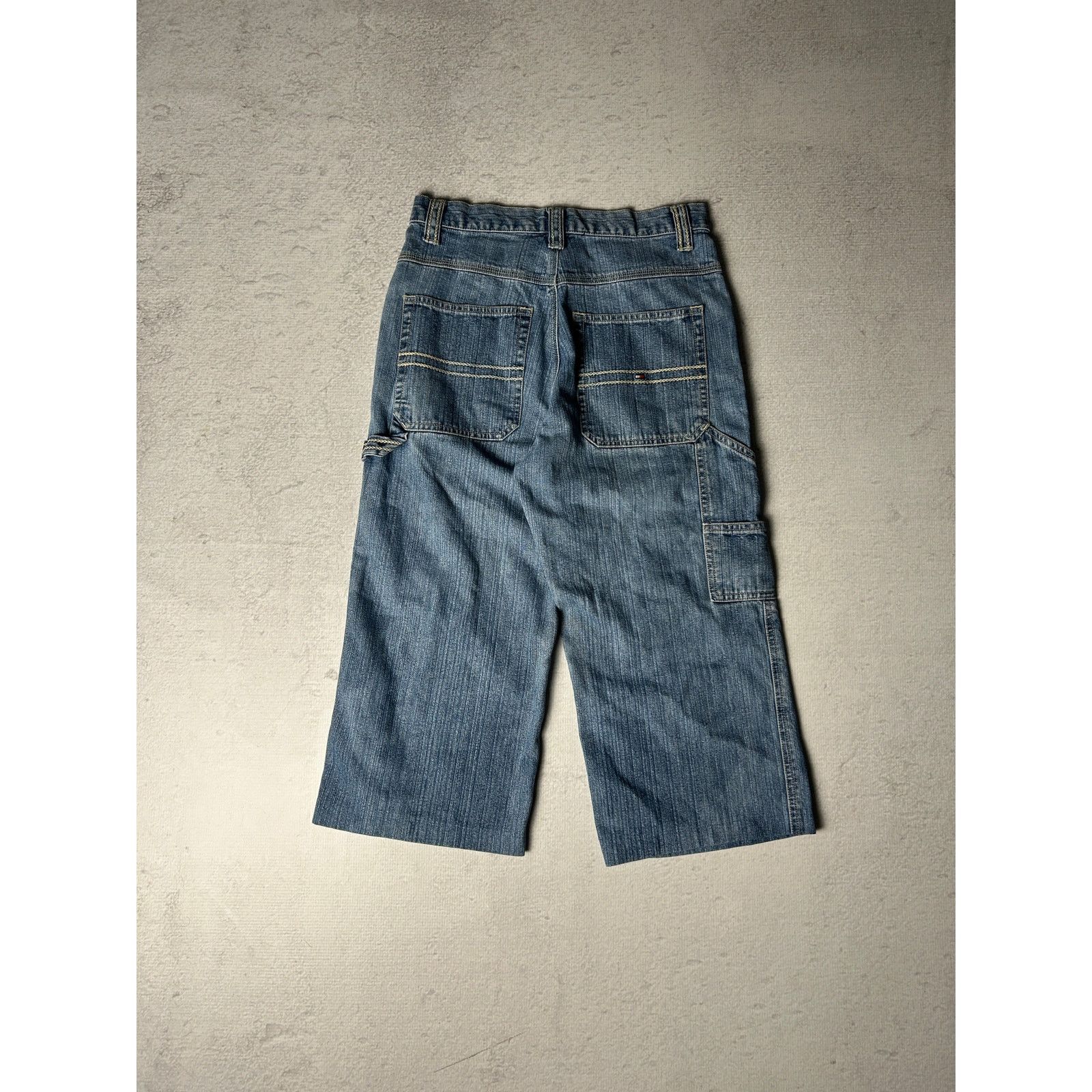 Tommy Hilfiger Vintage Tommy Hilfiger Blue Jean Shorts - Women's 28Wx20L Size 28" / US 6 / IT 42 - 2 Thumbnail