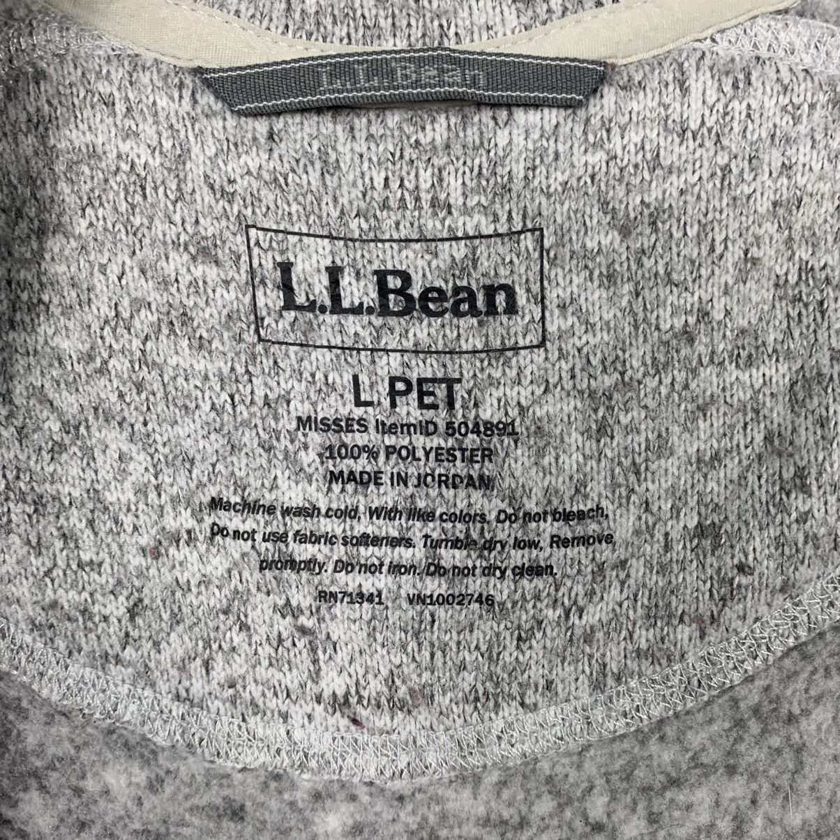 L.L. Bean LL Bean Small Logo Plain Zipper Sweater Size US L / EU 52-54 / 3 - 16 Thumbnail