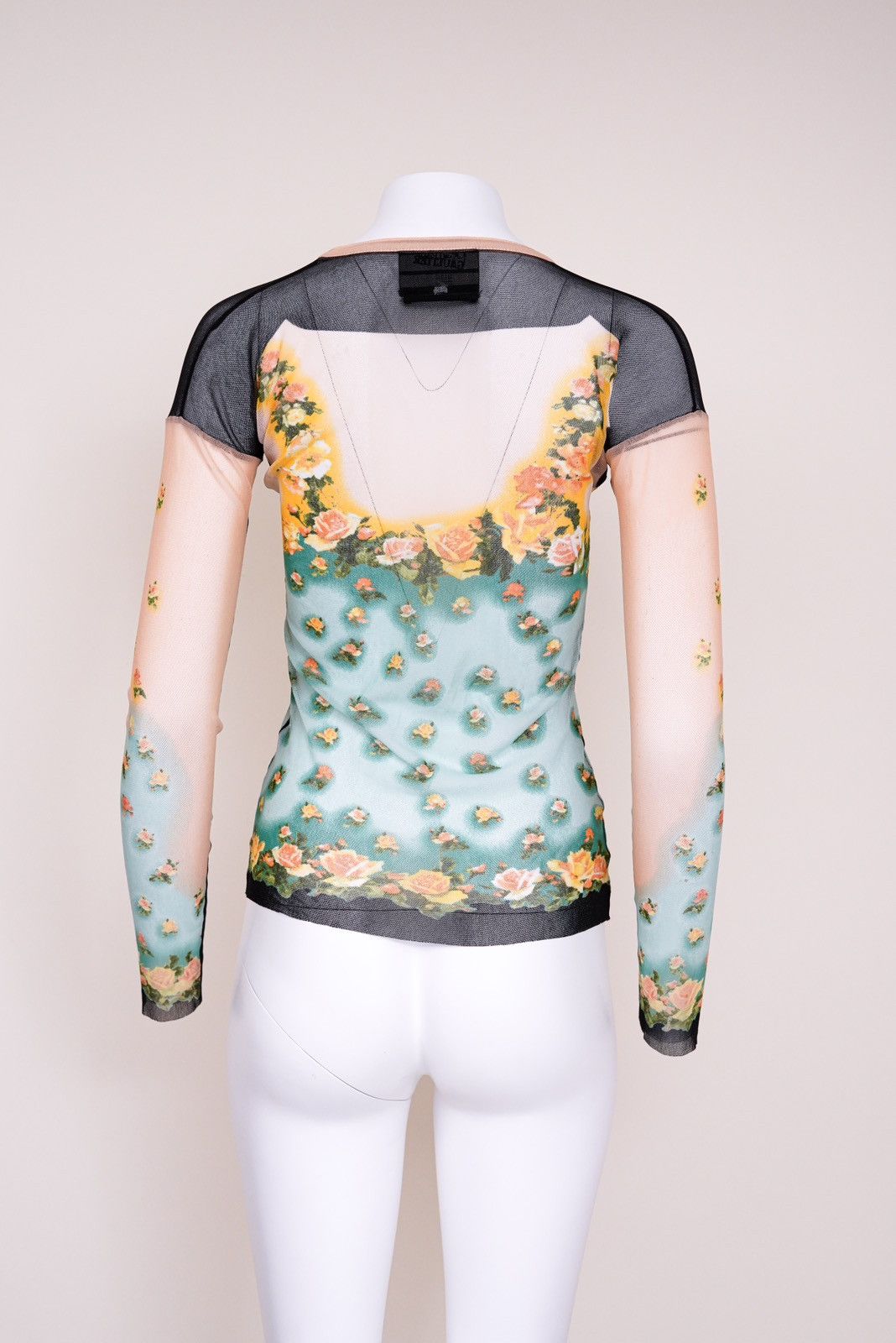 Jean Paul Gaultier Jean Paul Gaultier Soleil Supreme Flower Floral Sheer Top Size S / US 4 / IT 40 - 5 Thumbnail